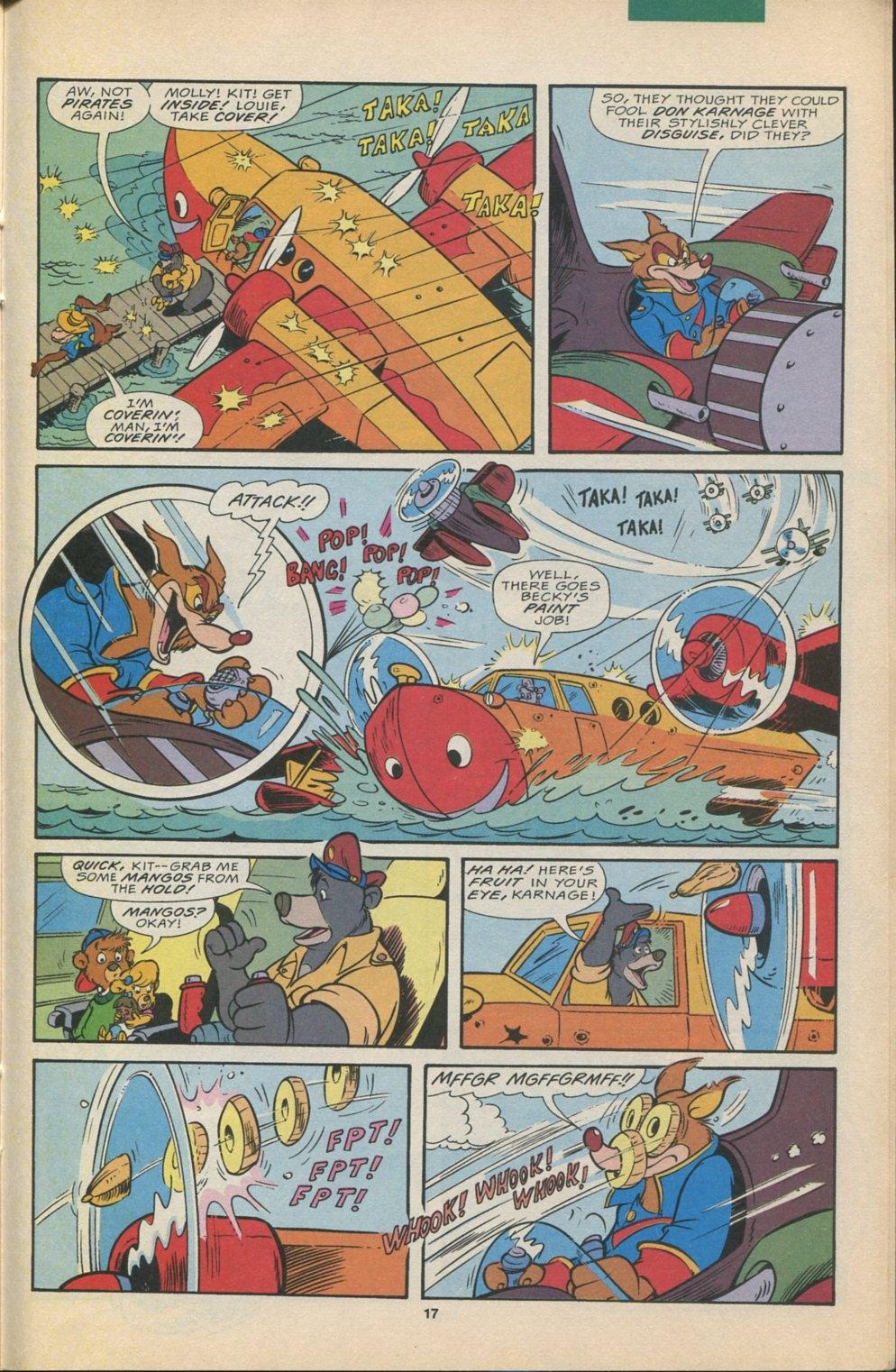 Read online Disney's Tale Spin Limited Series: ''Take Off'' comic -  Issue #2 - 18