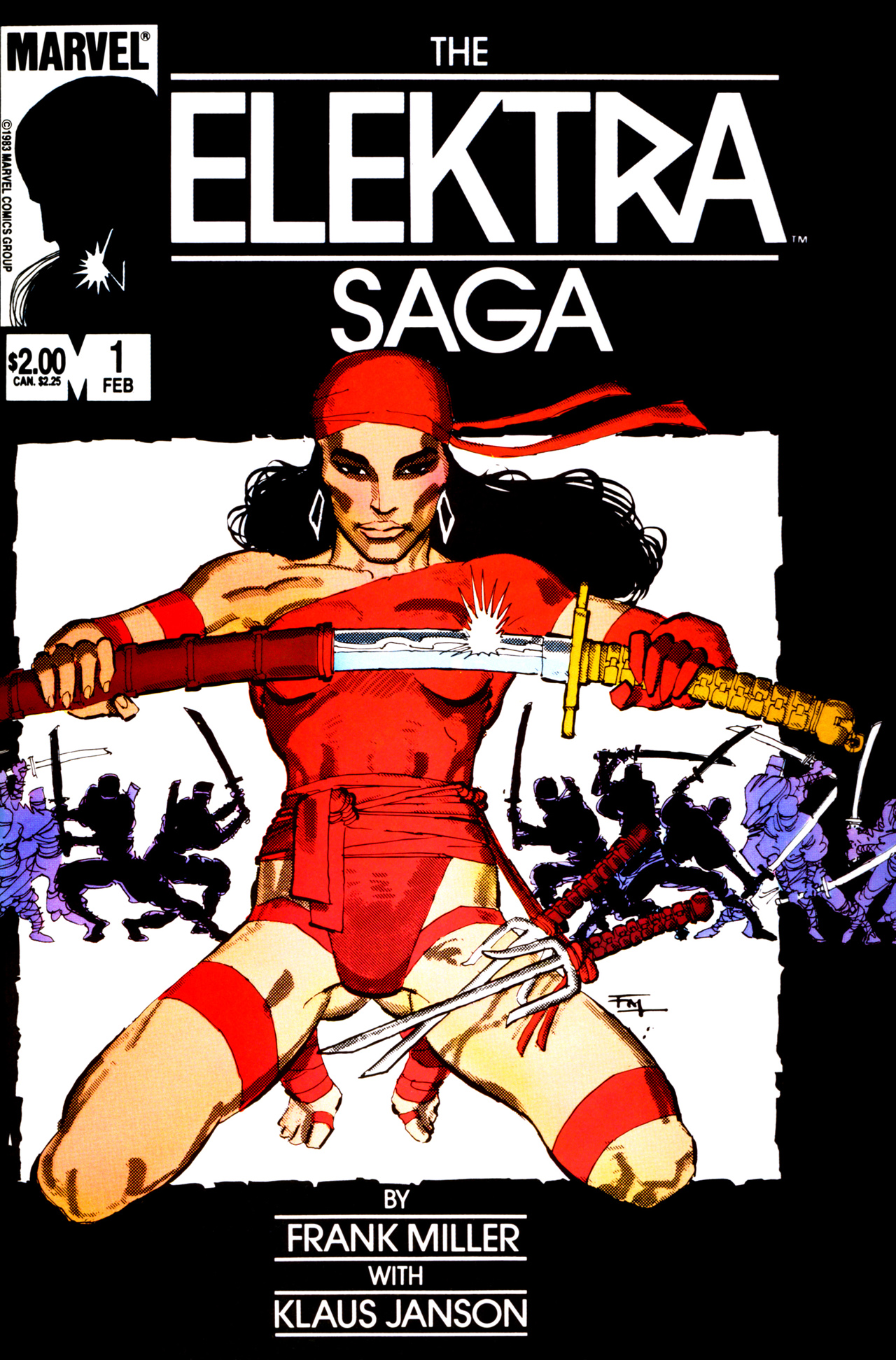 Read online The Elektra Saga comic -  Issue #1 - 2