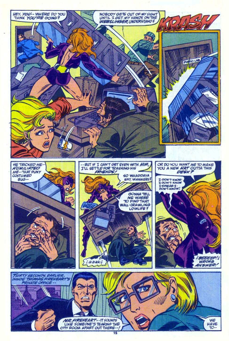 Read online Web of Spider-Man (1985) comic -  Issue #59 - 13