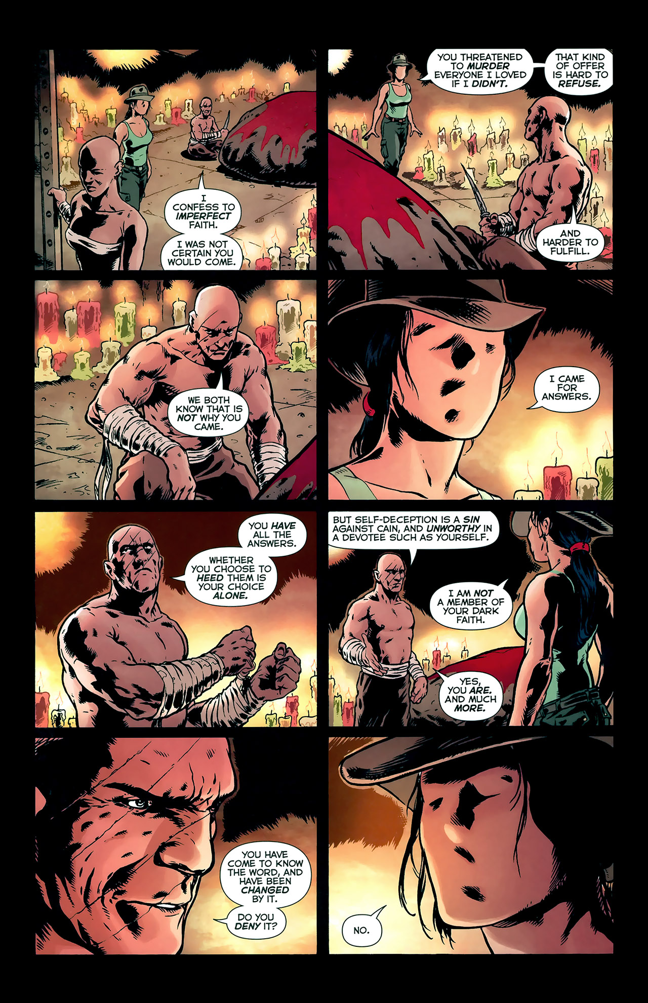 Read online Crime Bible: The Five Lessons of Blood comic -  Issue #5 - 8