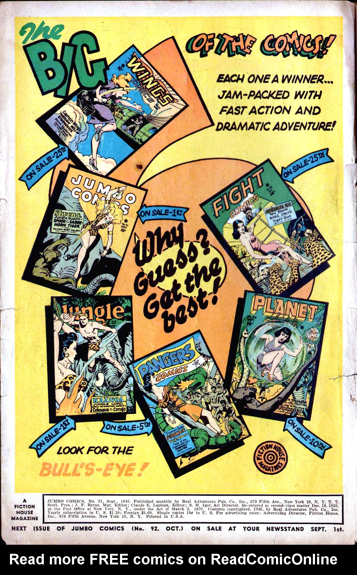 Read online Jumbo Comics comic -  Issue #91 - 3
