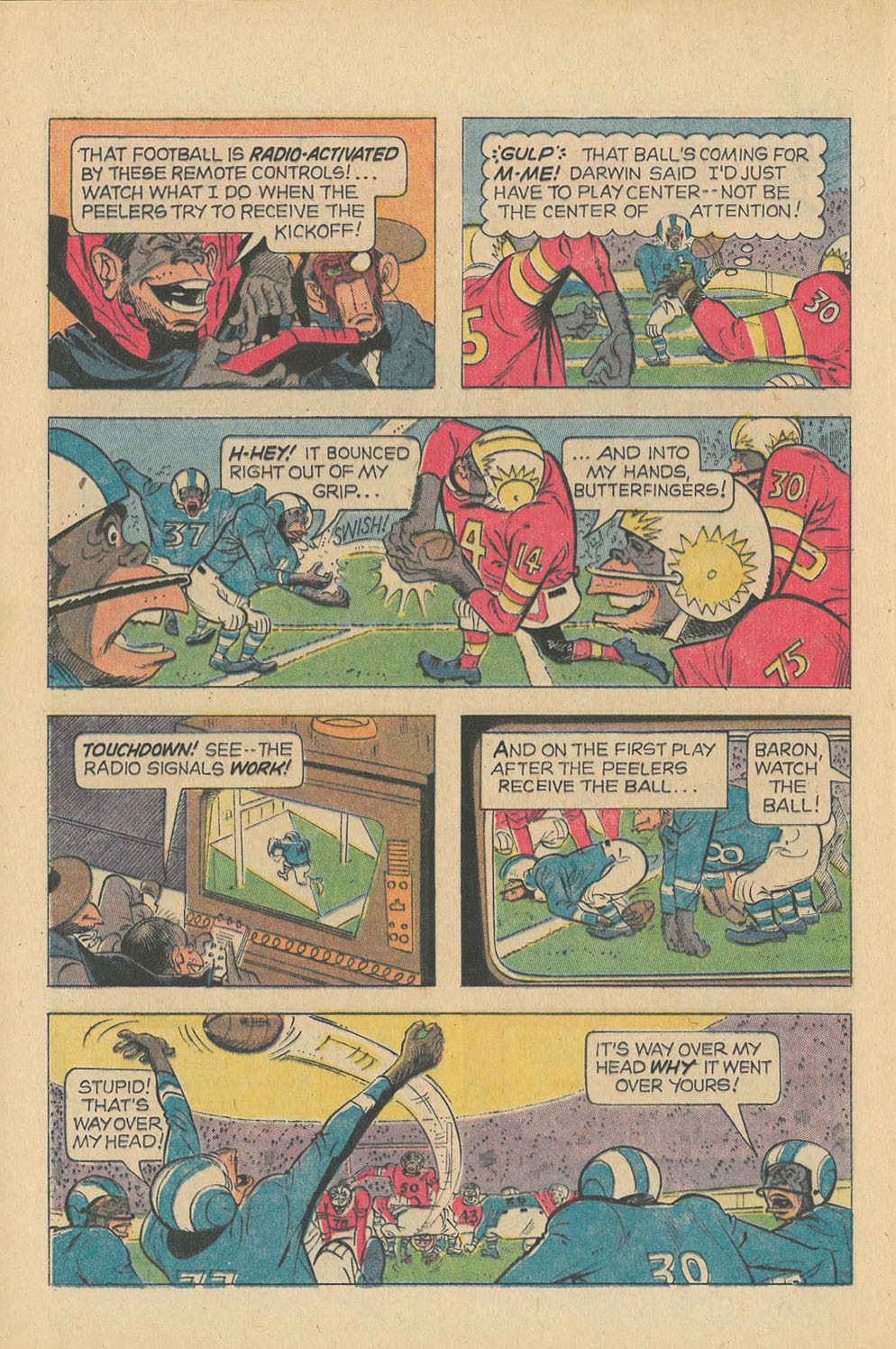 Read online Lancelot Link Secret Chimp comic -  Issue #8 - 12