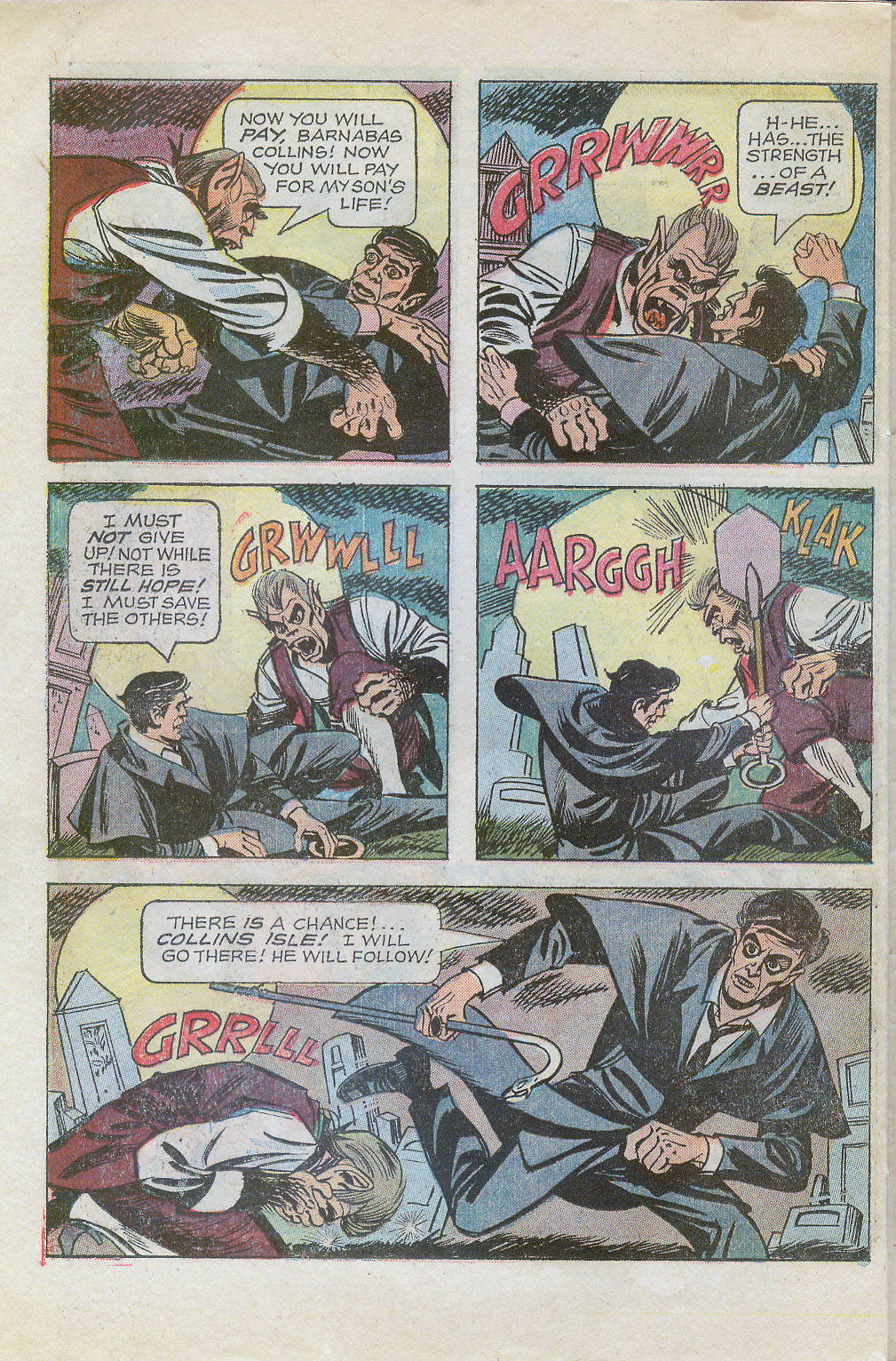 Read online Dark Shadows (1969) comic -  Issue #5 - 22