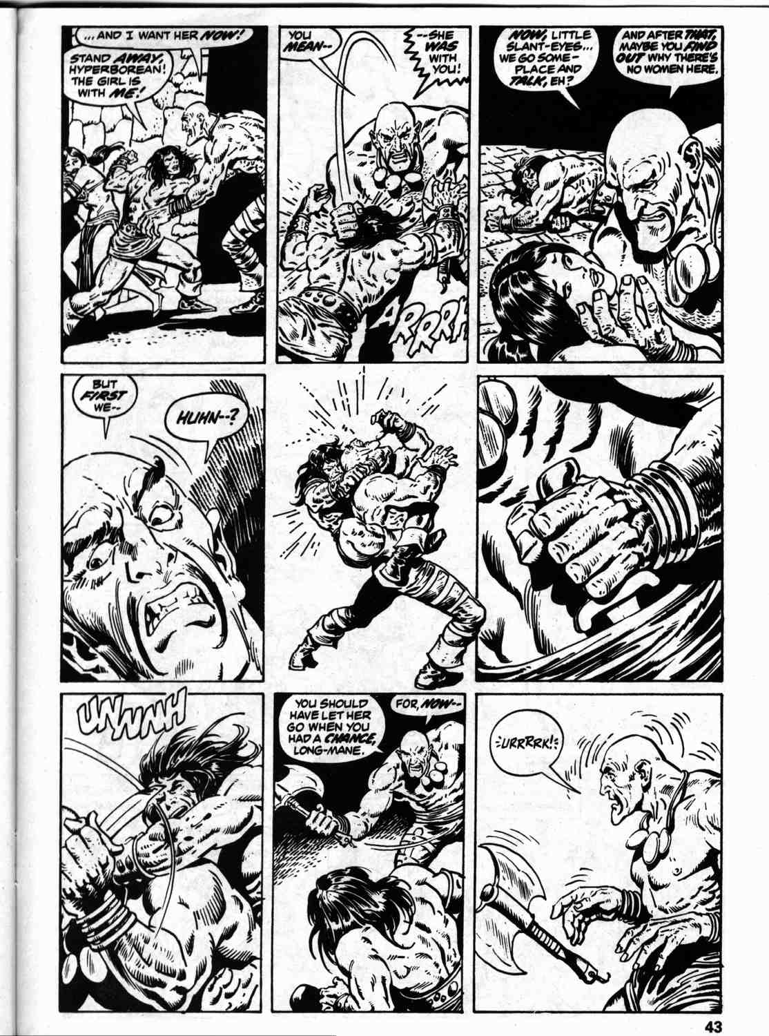 Read online The Savage Sword Of Conan comic -  Issue #59 - 50