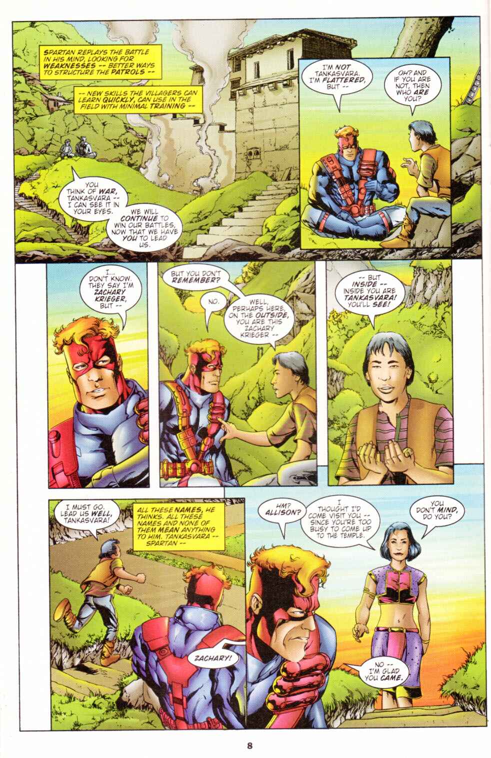 Read online Spartan: Warrior Spirit comic -  Issue #2 - 9