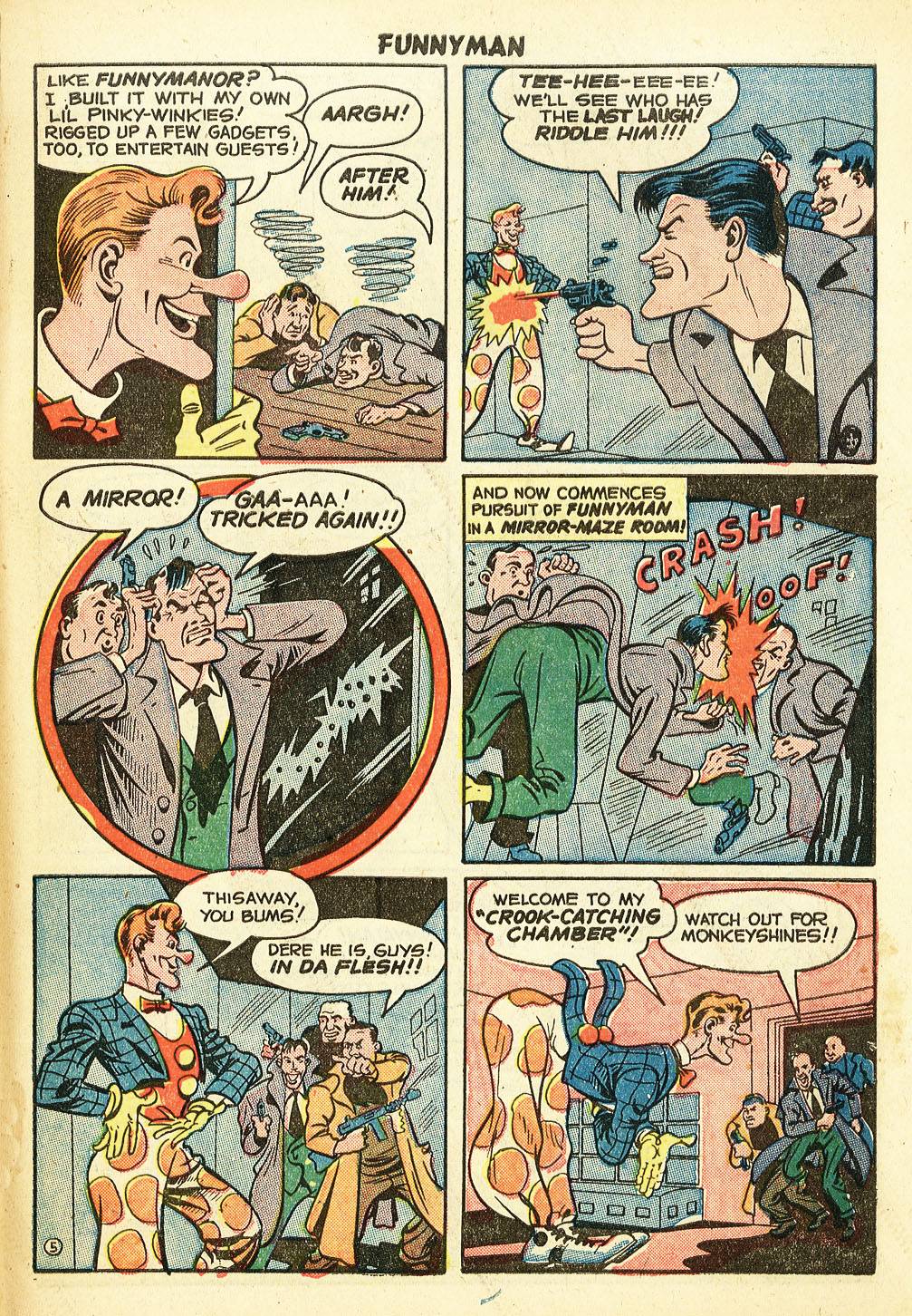 Read online Funnyman comic -  Issue #3 - 19