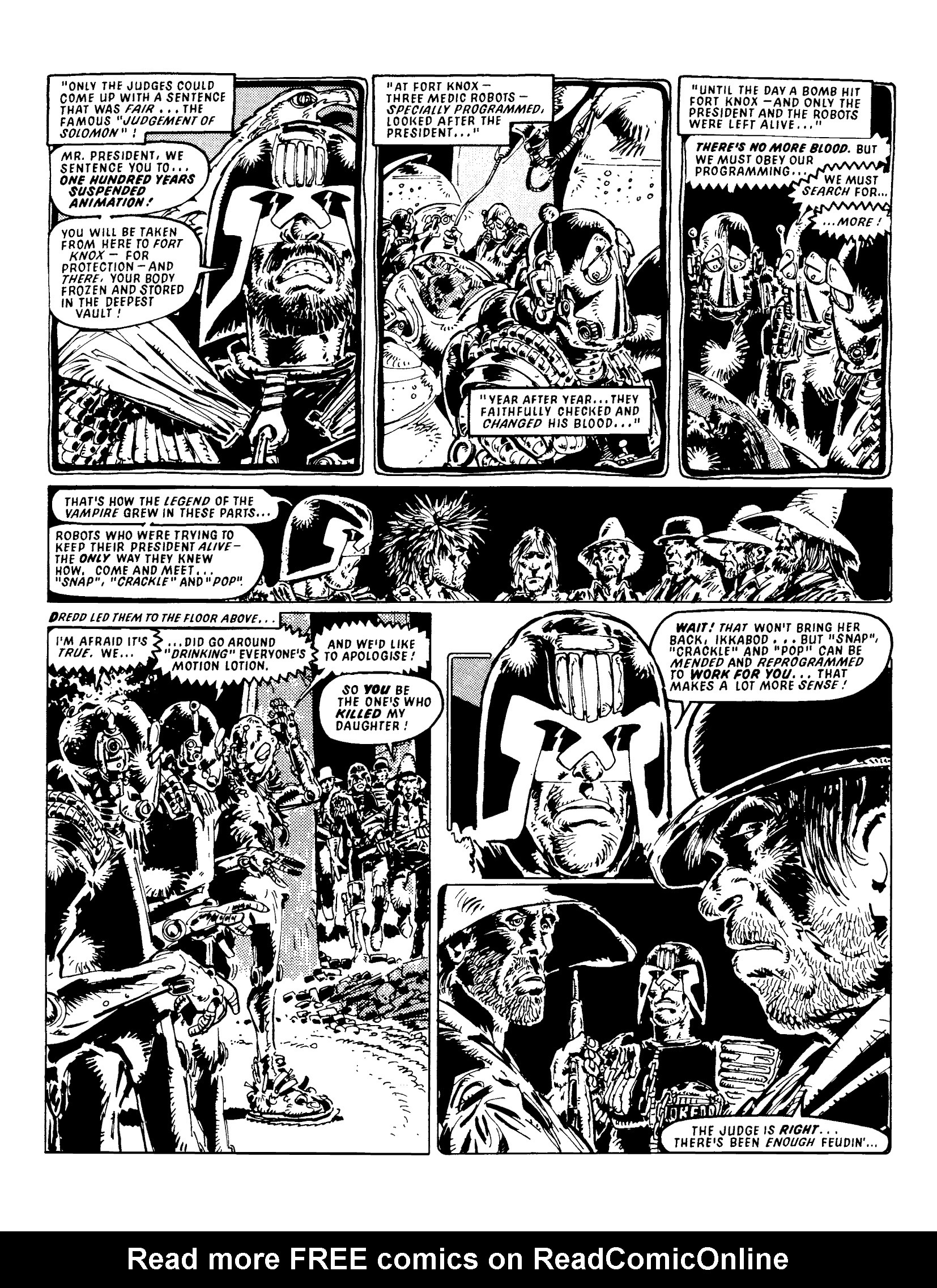 Read online Judge Dredd: The Cursed Earth Uncensored comic -  Issue # TPB - 57