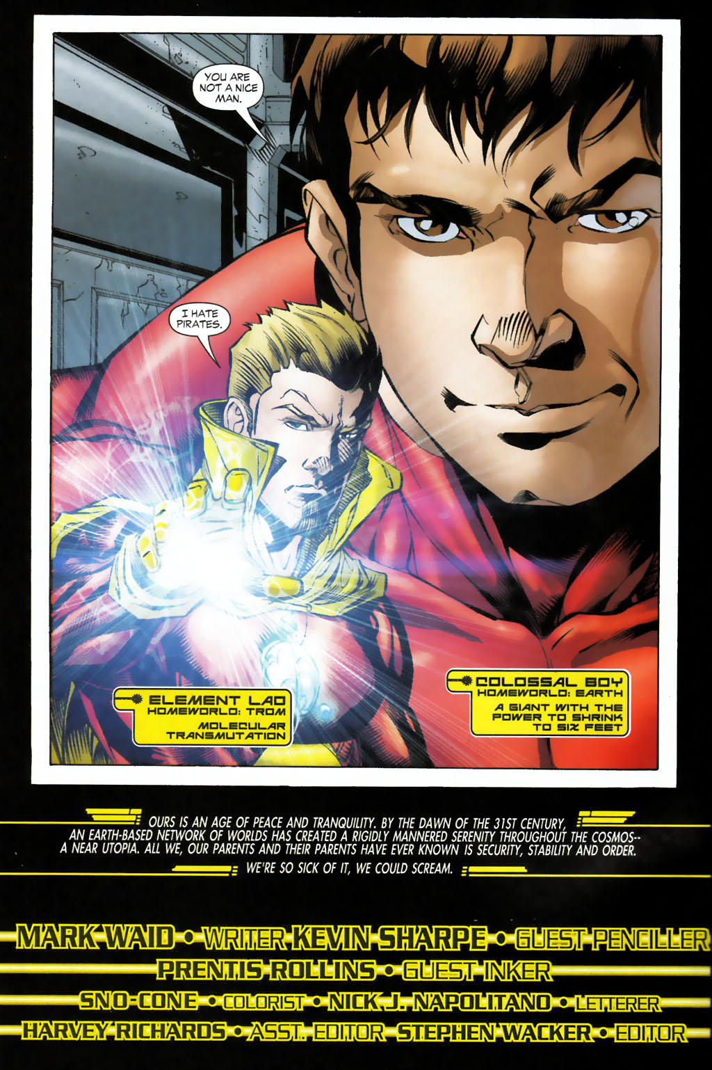 Read online Legion of Super-Heroes (2005) comic -  Issue #8 - 5