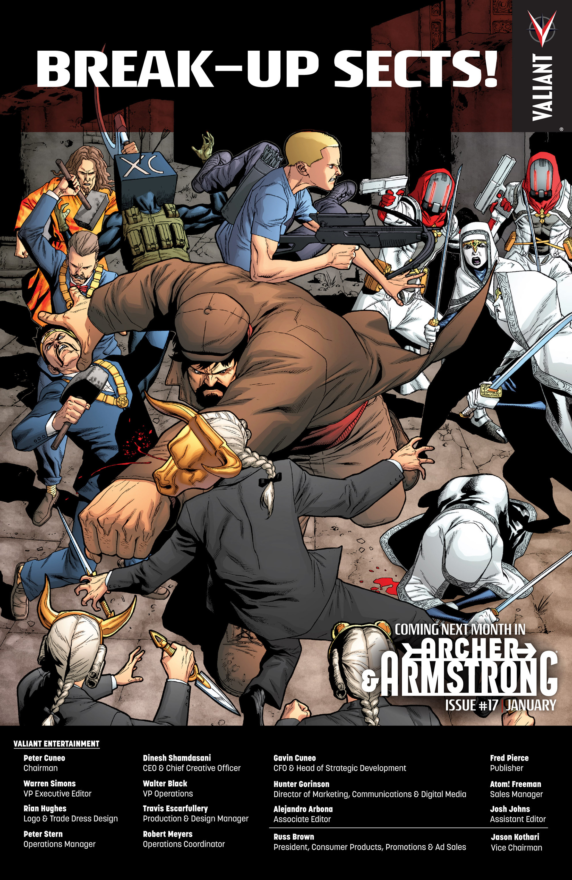 Read online Archer and Armstrong comic -  Issue #16 - 24