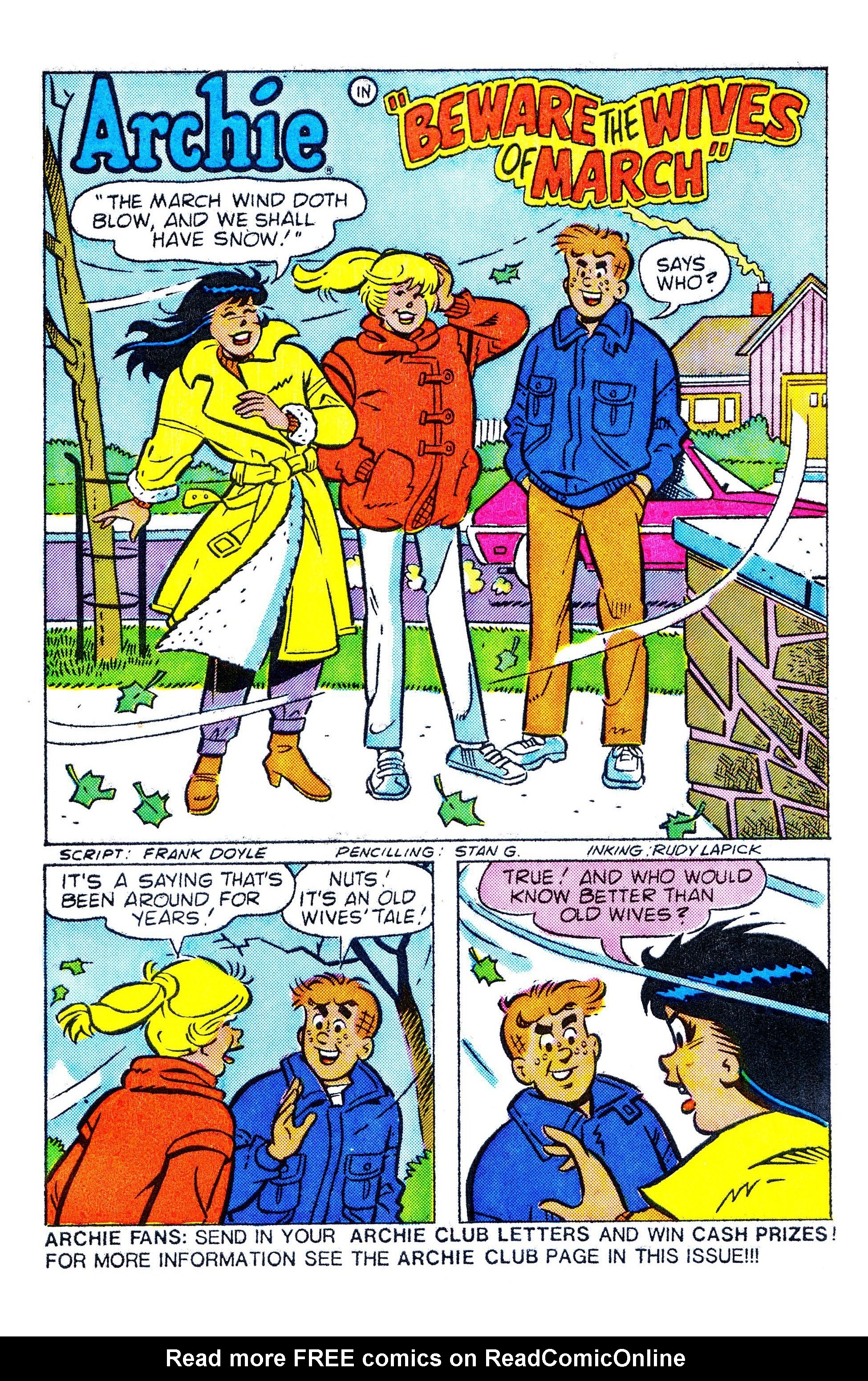 Read online Archie (1960) comic -  Issue #367 - 21