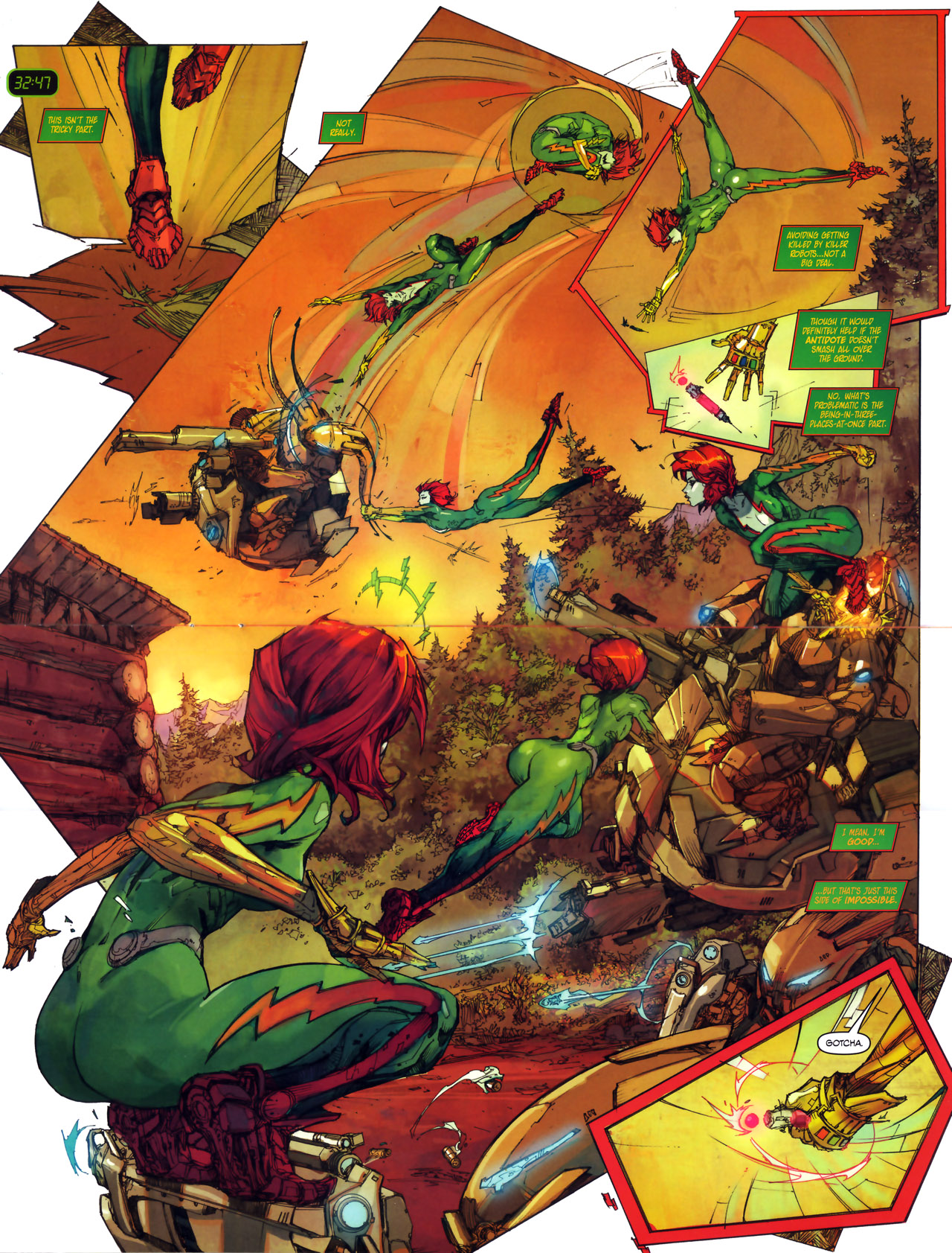 Read online Velocity (2010) comic -  Issue #3 - 7