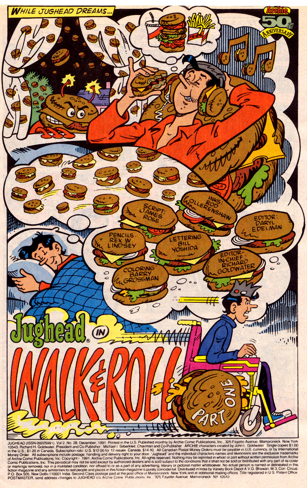 Read online Jughead (1987) comic -  Issue #28 - 2
