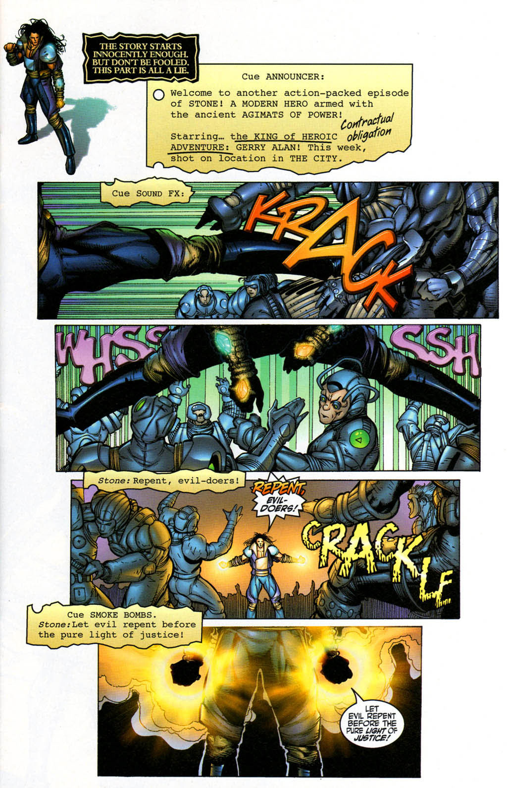 Read online Stone comic -  Issue #1 - 6