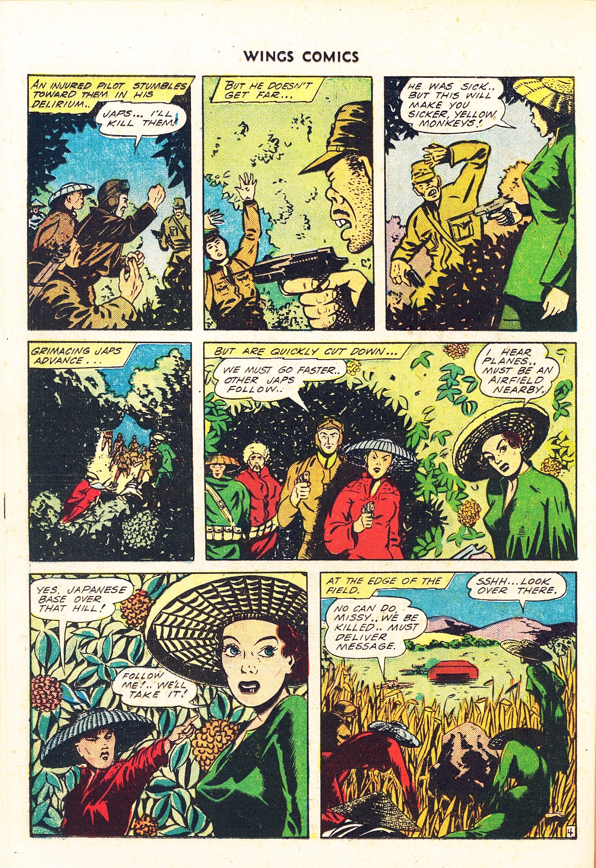 Read online Wings Comics comic -  Issue #41 - 46