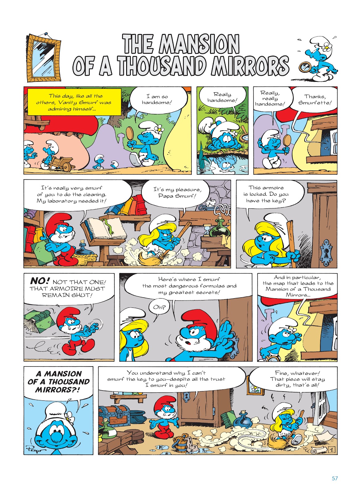 Read online The Smurfs comic -  Issue #22 - 58