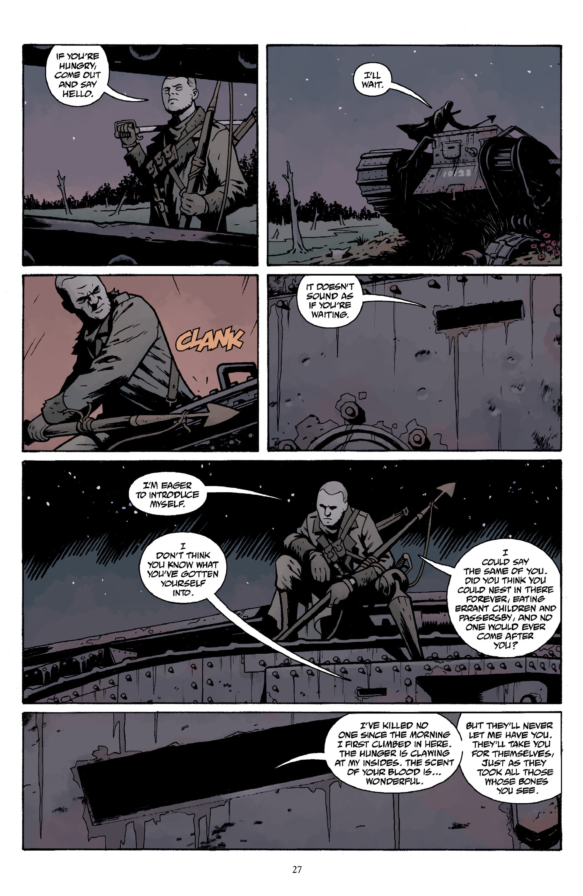 Read online Baltimore Volume 3: A Passing Stranger and Other Stories comic -  Issue # Full - 29