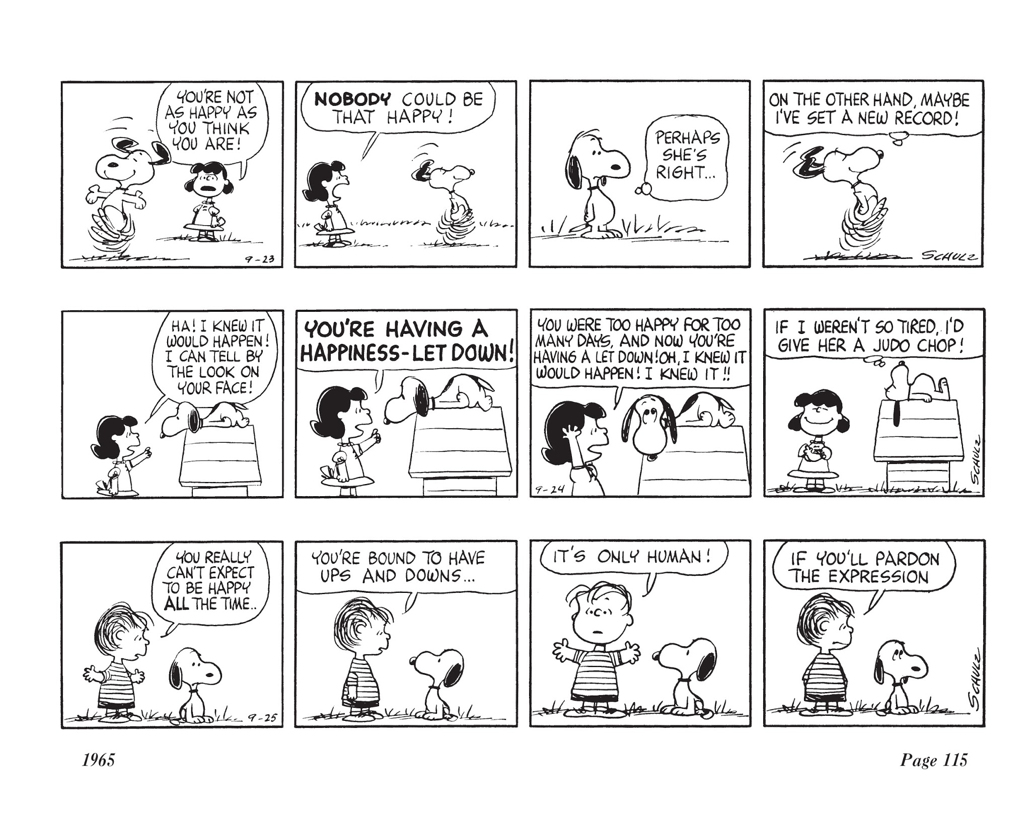 Read online The Complete Peanuts comic -  Issue # TPB 8 - 127
