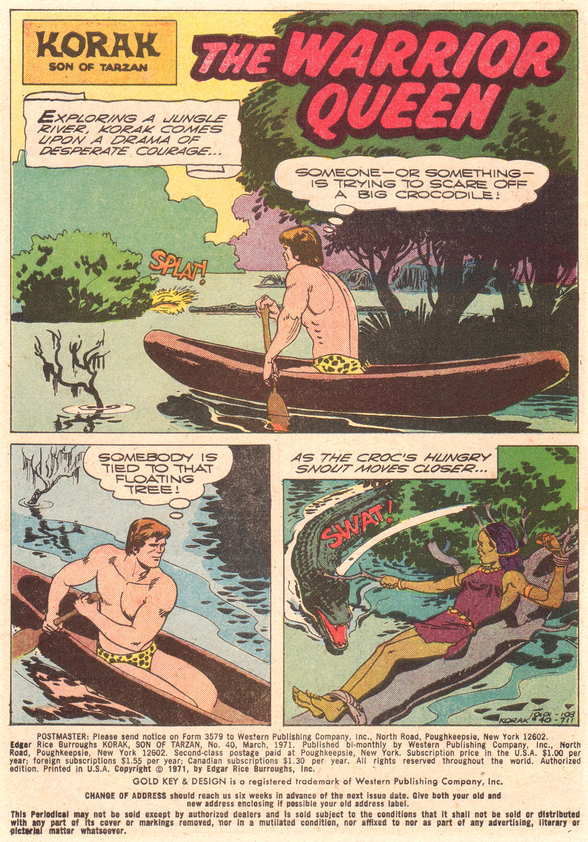 Read online Korak, Son of Tarzan (1964) comic -  Issue #40 - 3