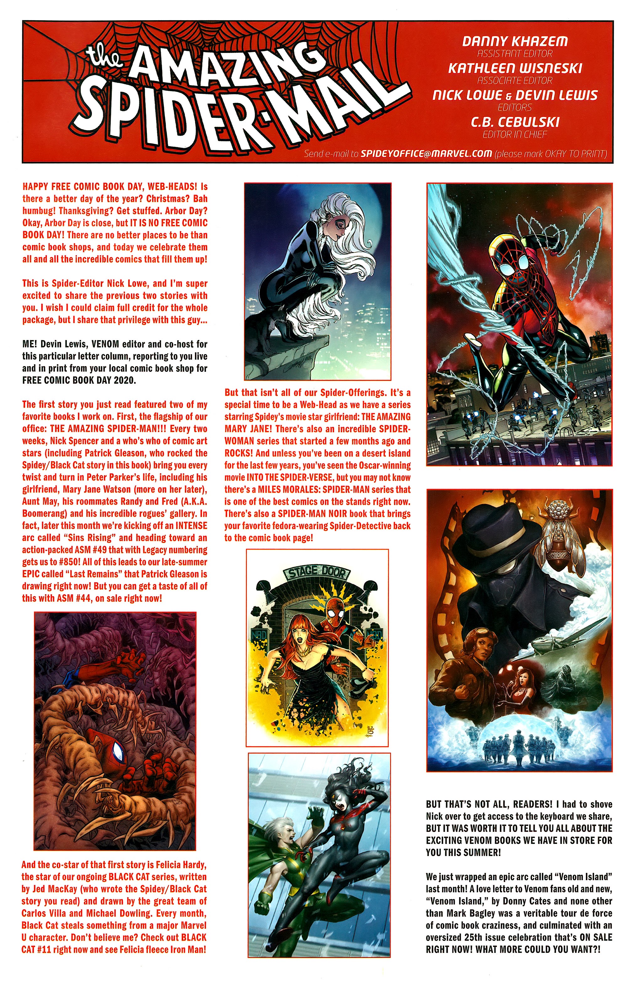 Read online Free Comic Book Day 2020 comic -  Issue # Spider-Man & Venom - 24
