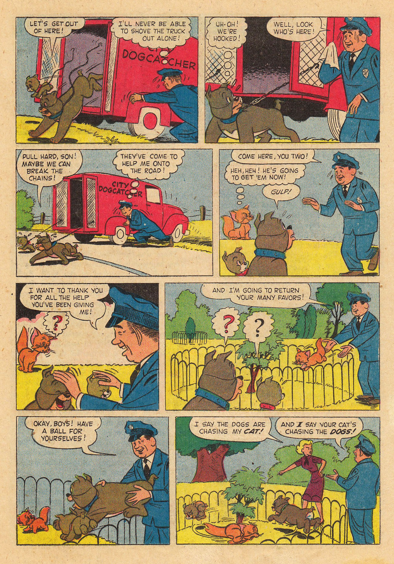 Read online Tom & Jerry Comics comic -  Issue #153 - 17