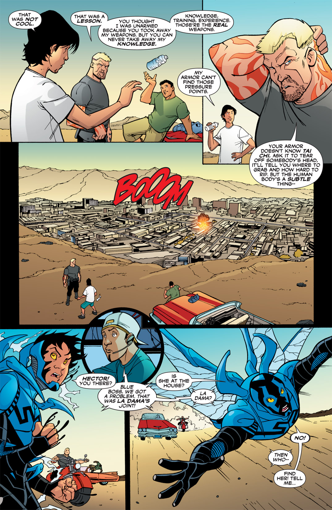 Read online Blue Beetle (2006) comic -  Issue #19 - 4