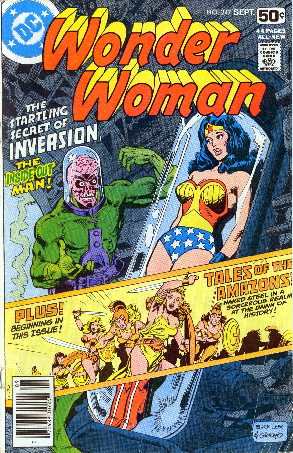 Read online Wonder Woman (1942) comic -  Issue #247 - 1