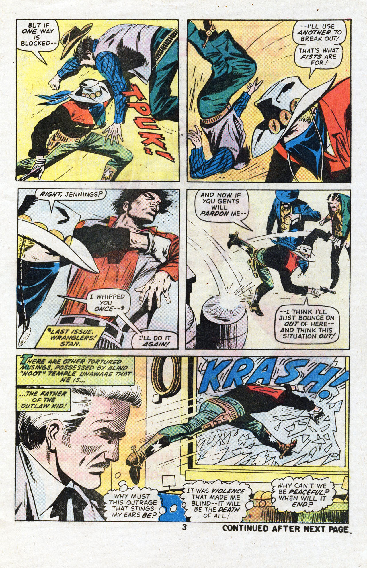 Read online The Outlaw Kid (1970) comic -  Issue #28 - 5