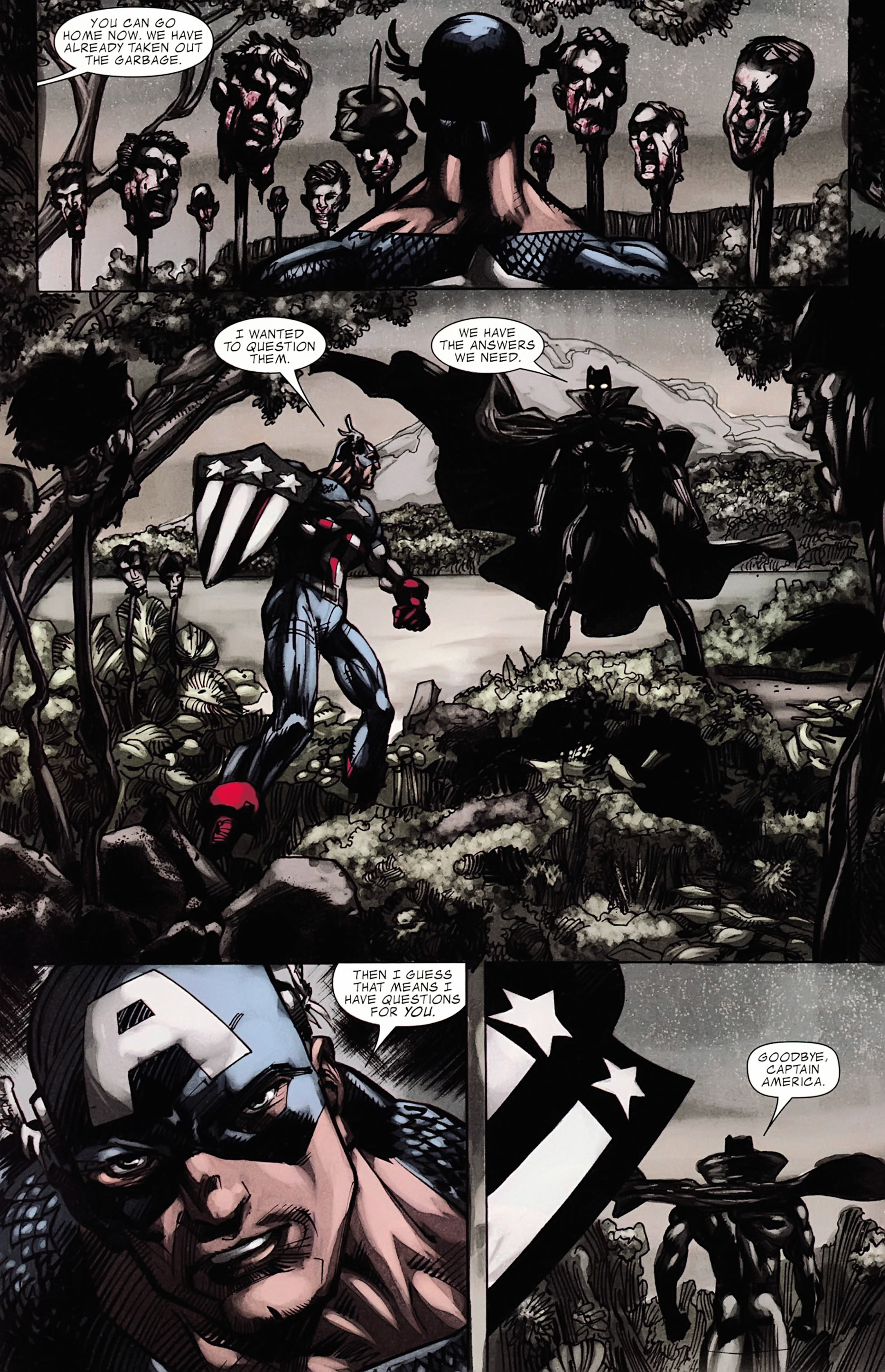Read online Black Panther/Captain America: Flags Of Our Fathers comic -  Issue #1 - 15