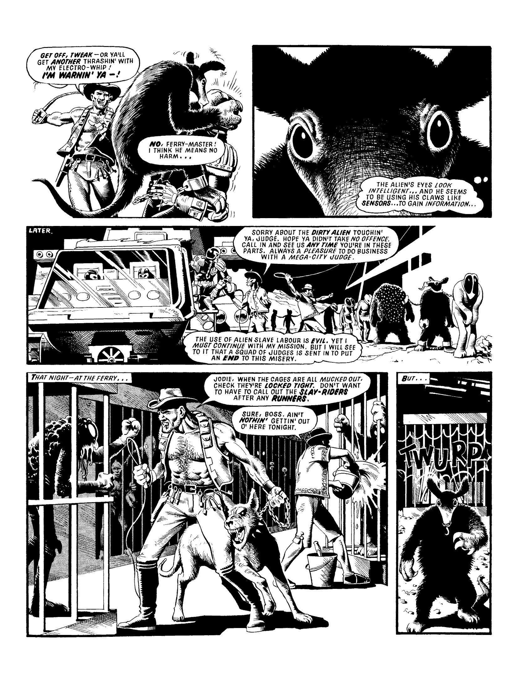 Read online Judge Dredd: The Cursed Earth Uncensored comic -  Issue # TPB - 62