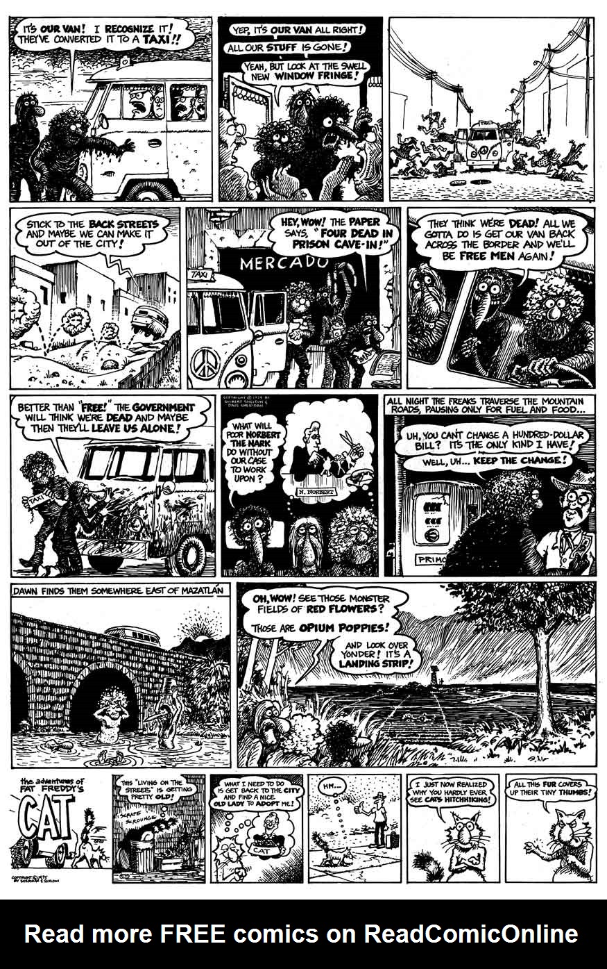 Read online The Fabulous Furry Freak Brothers comic -  Issue #4 - 24