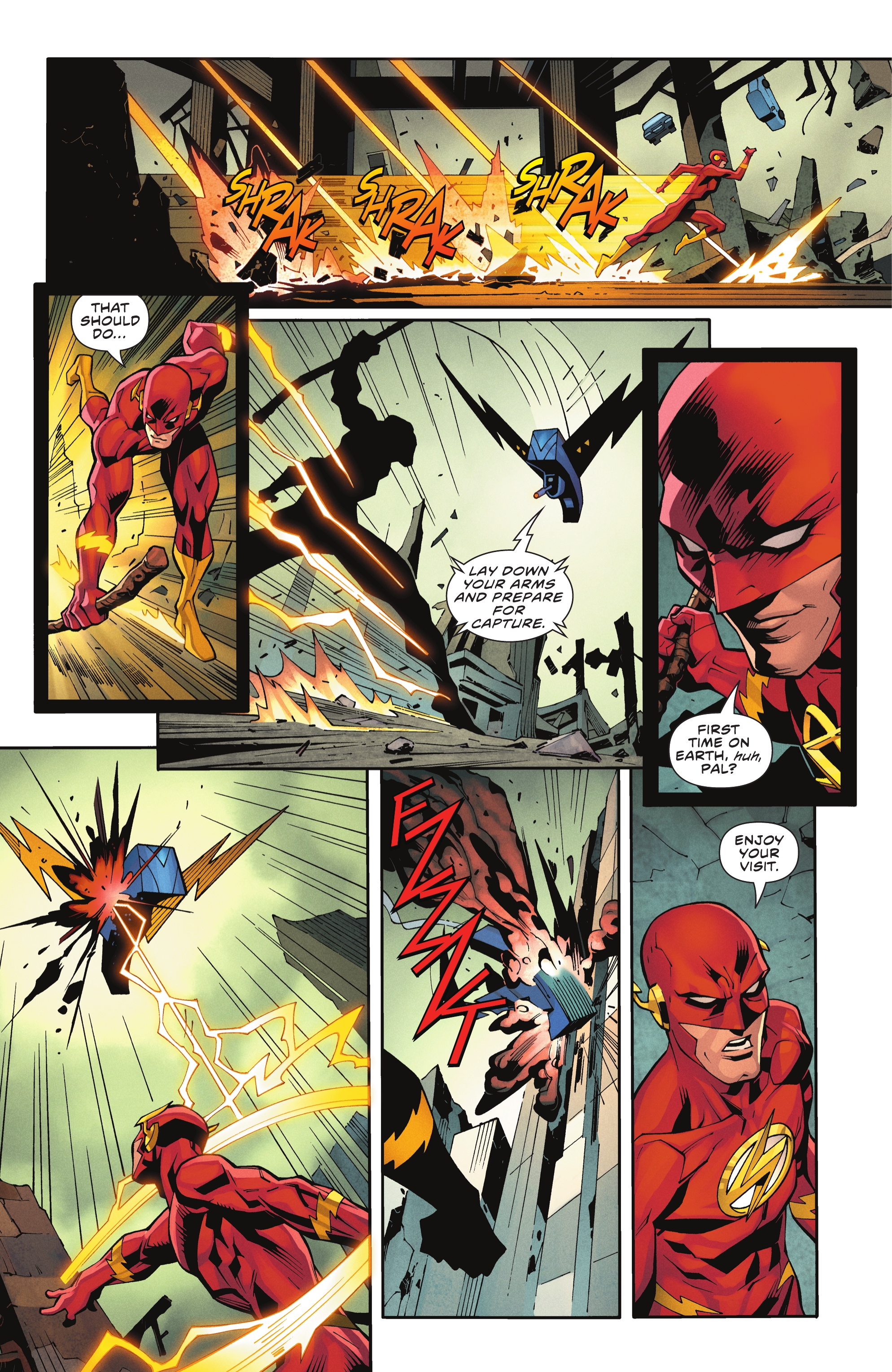 Read online The Flash One-Minute War: Start The Clock comic -  Issue # TPB - 33