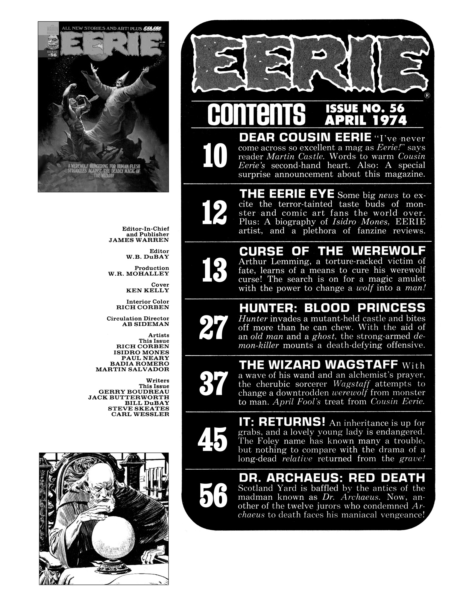 Read online Eerie Archives comic -  Issue # TPB 12 - 10