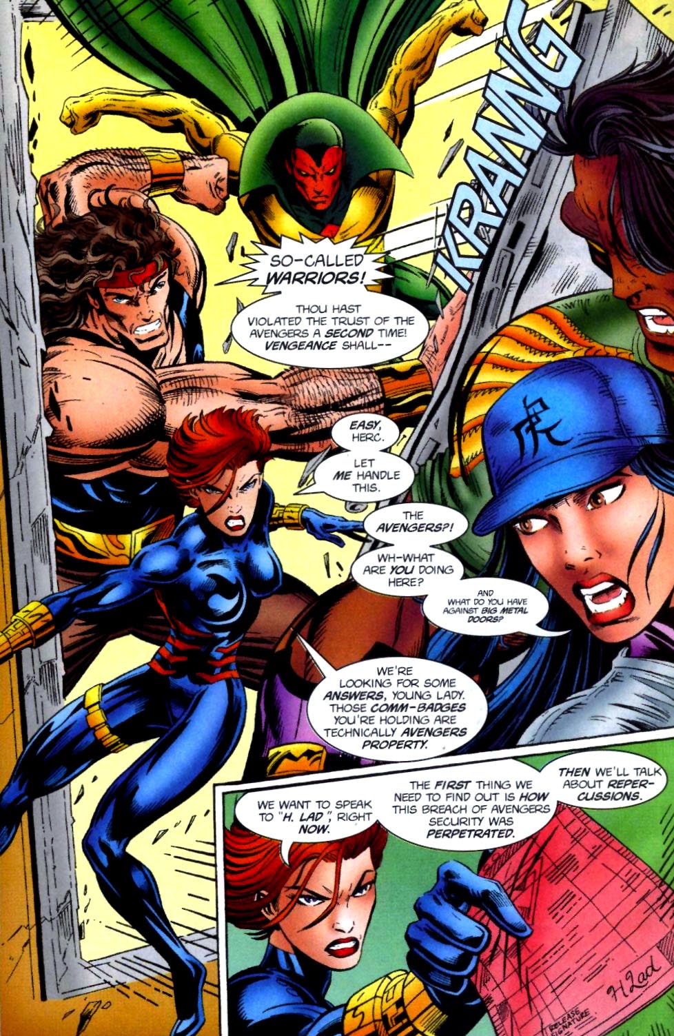 Read online The New Warriors comic -  Issue #72 - 14
