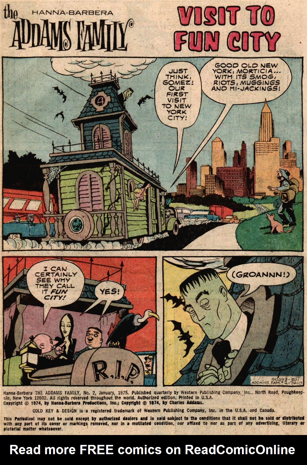 Read online The Addams Family comic -  Issue #2 - 2