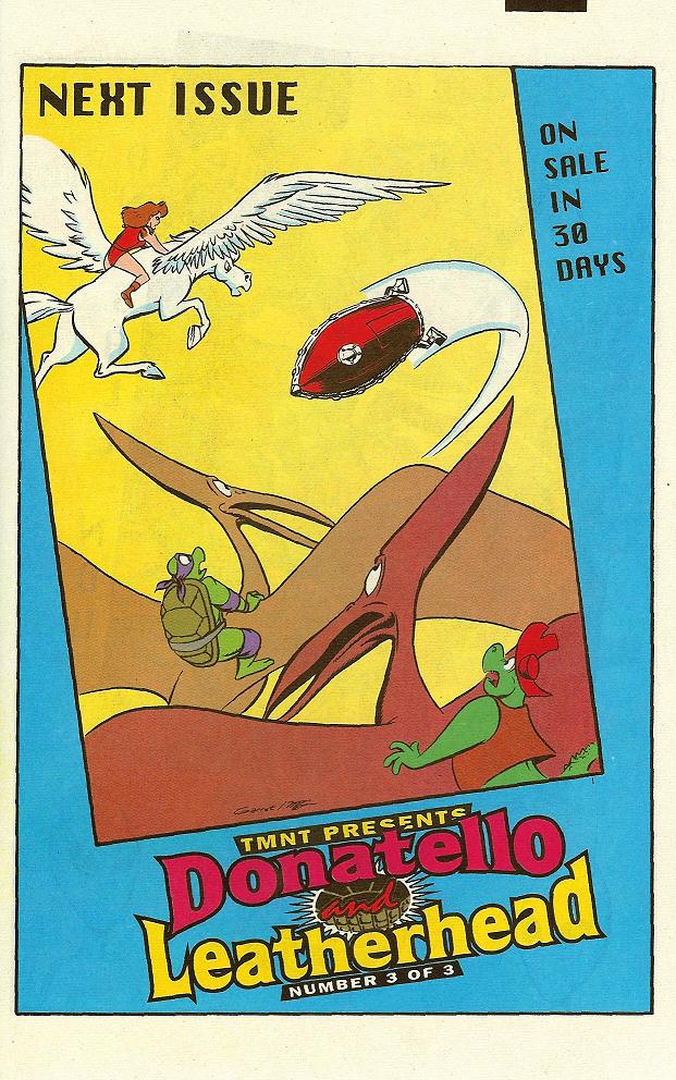 Read online Teenage Mutant Ninja Turtles Presents: Donatello and Leatherhead comic -  Issue #2 - 29