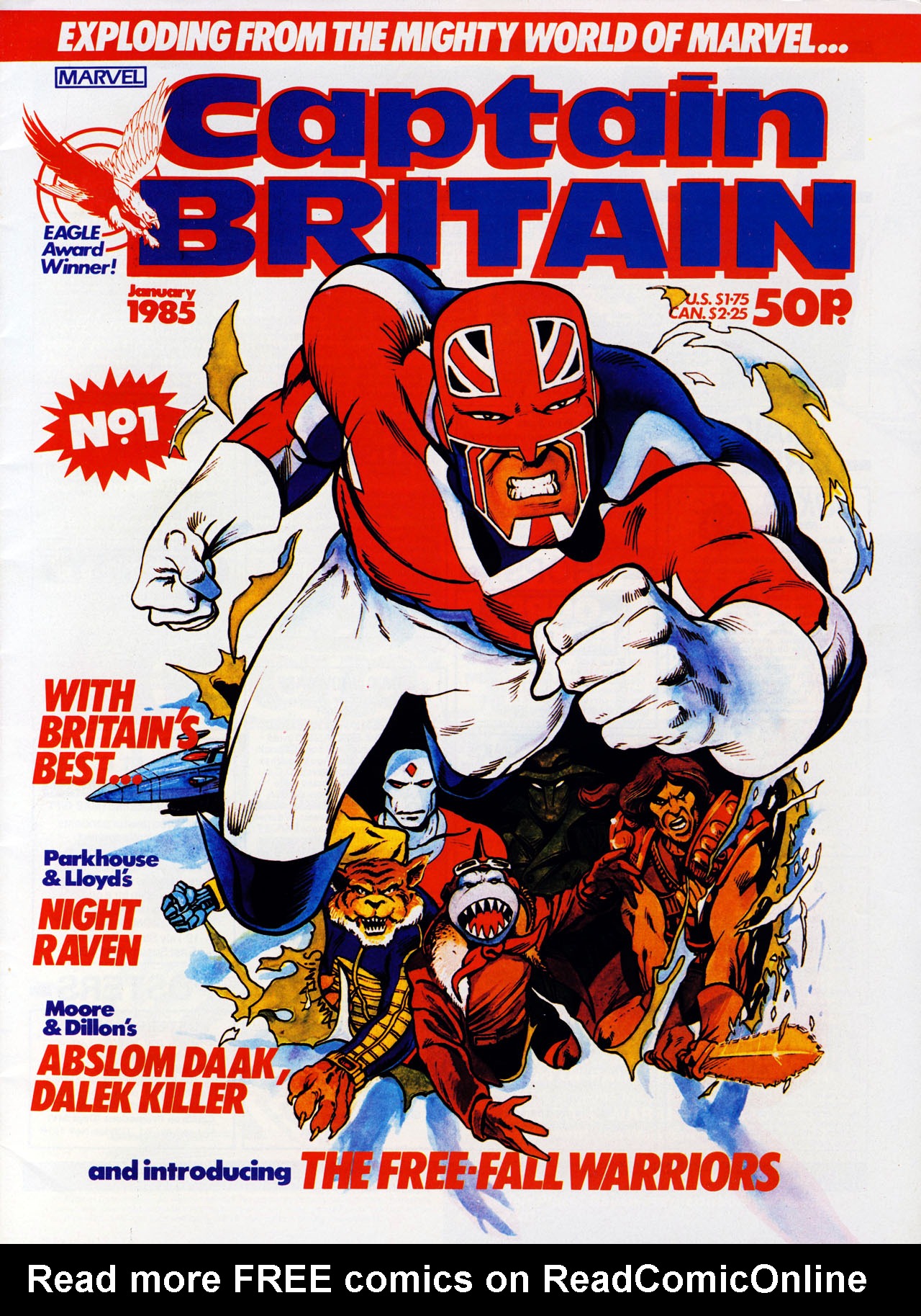 Read online Captain Britain (1985) comic -  Issue #1 - 1