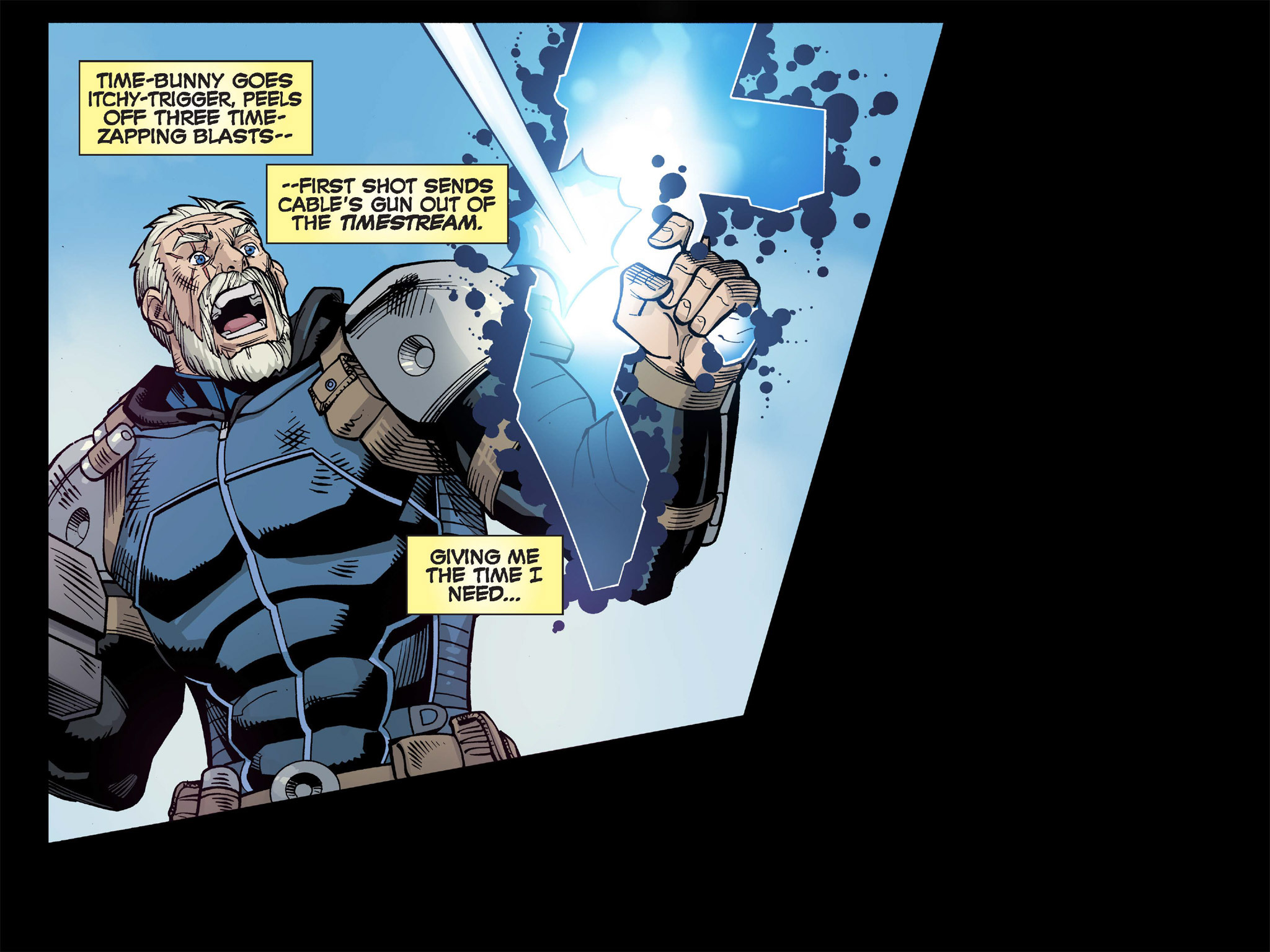 Read online Deadpool & Cable: Split Second Infinite Comic comic -  Issue #3 - 39