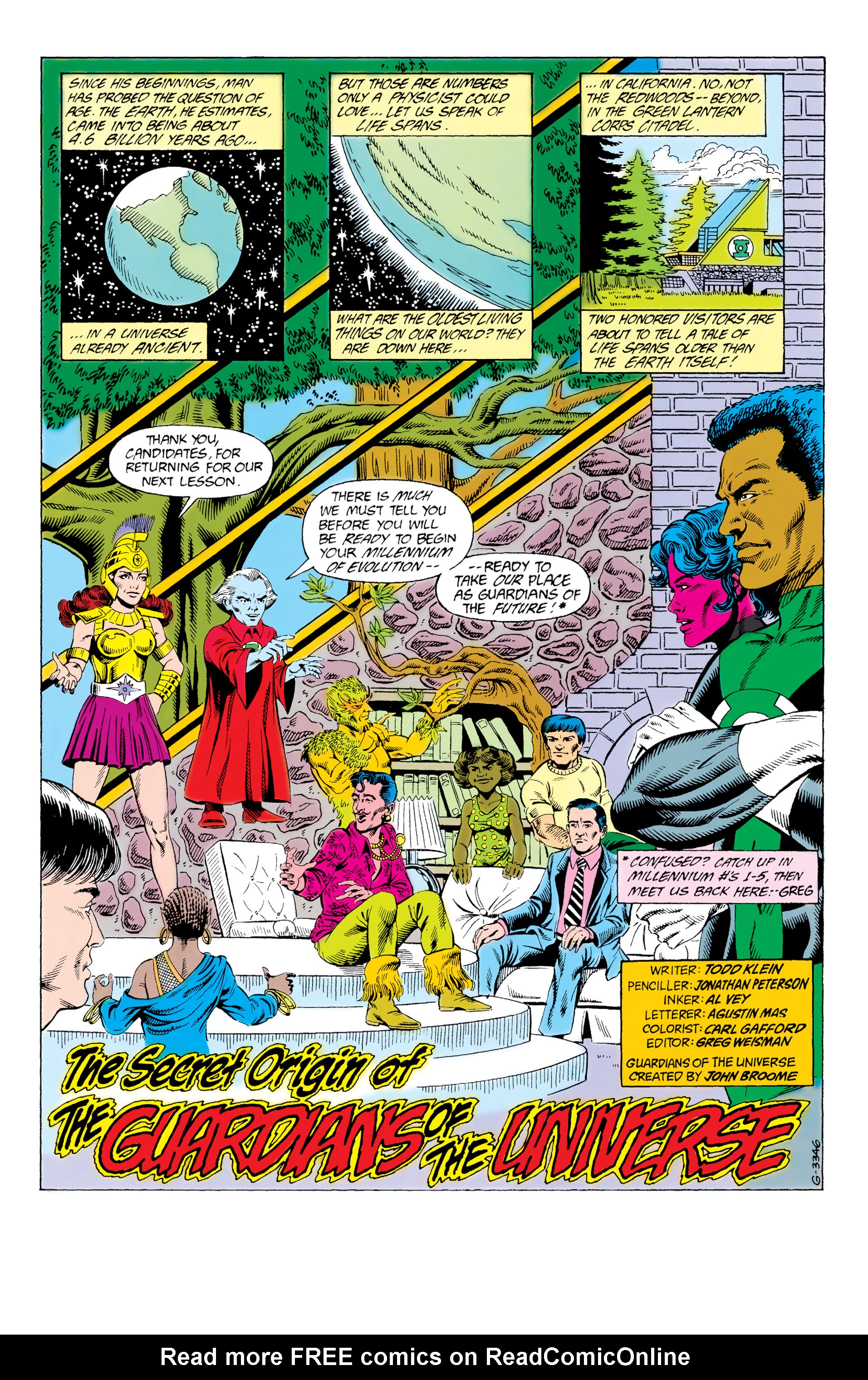 Read online Secret Origins (1986) comic -  Issue #23 - 2