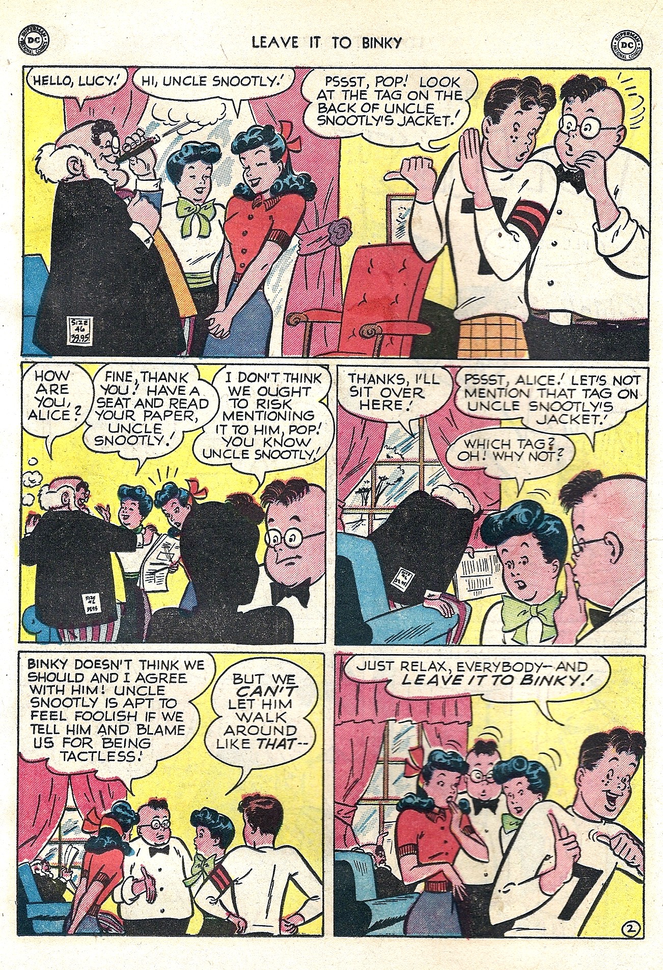 Read online Leave it to Binky comic -  Issue #16 - 18
