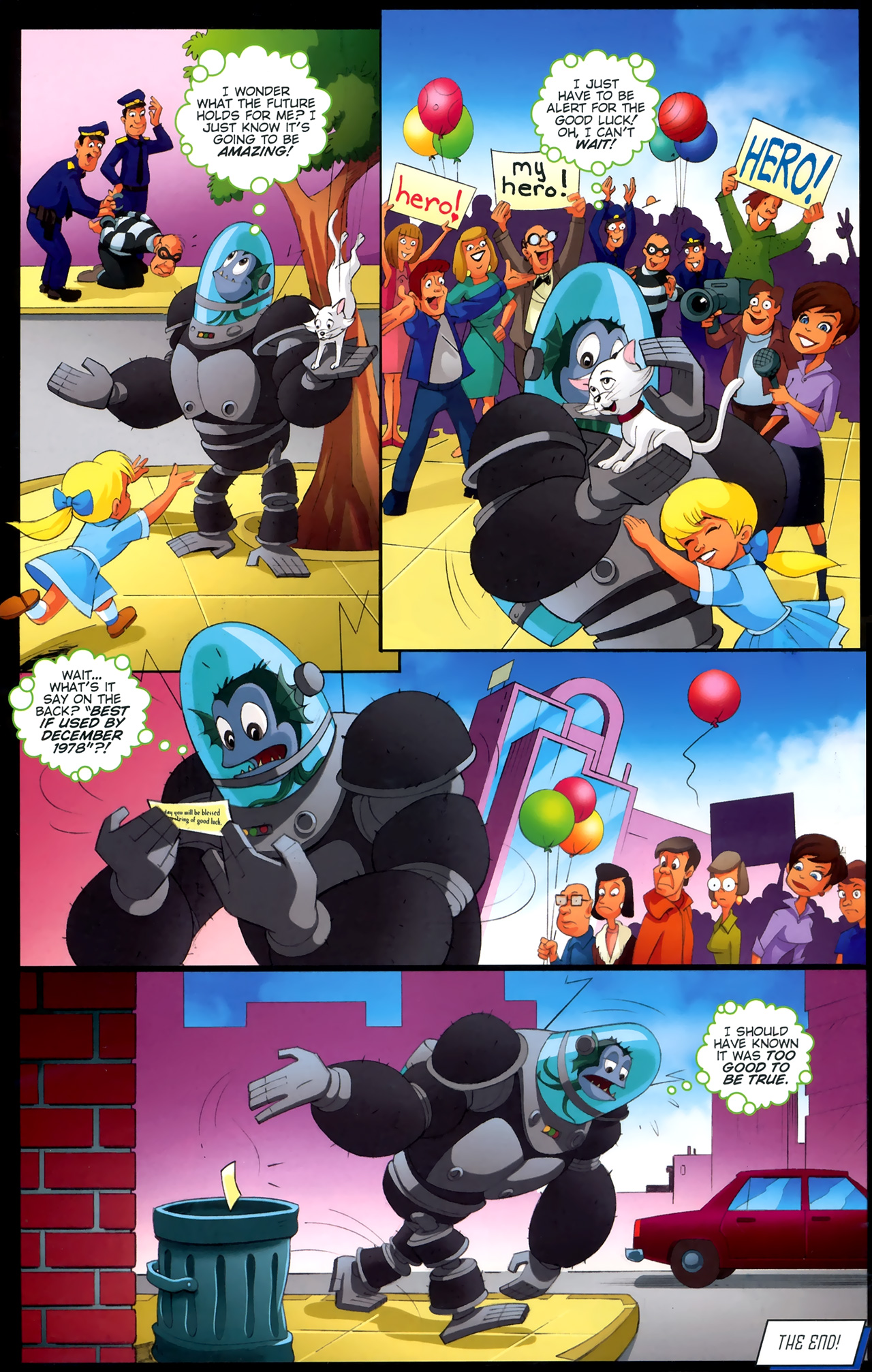 Read online Megamind: Bad. Blue. Brilliant. comic -  Issue #4 - 26