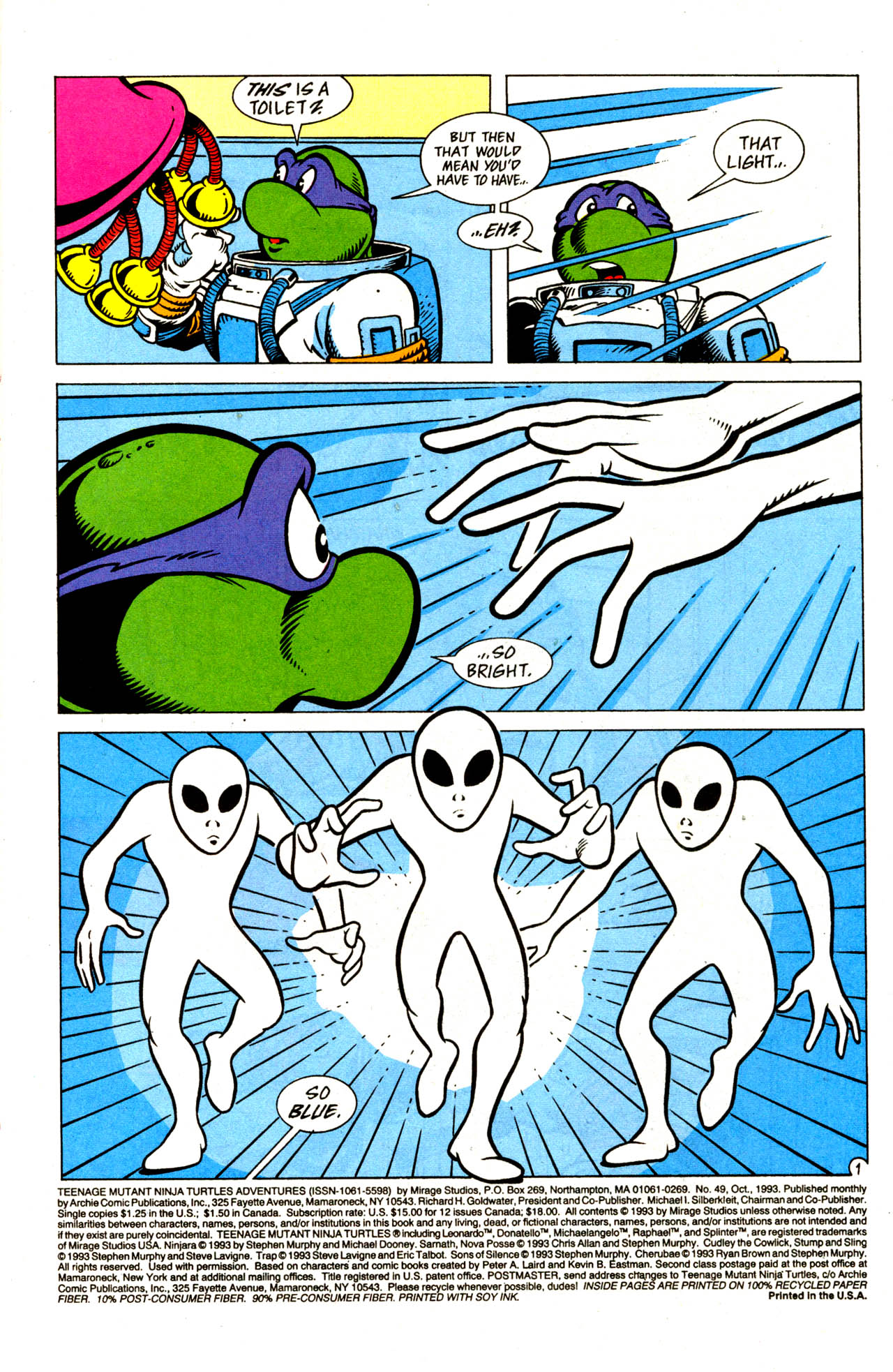 Read online Teenage Mutant Ninja Turtles Adventures (1989) comic -  Issue #49 - 3