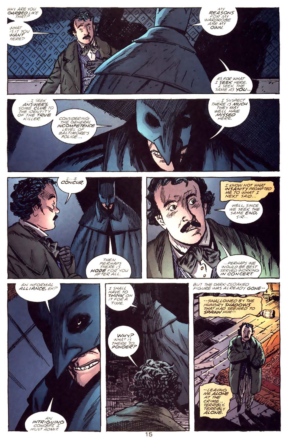 Read online Batman: Nevermore comic -  Issue #1 - 16