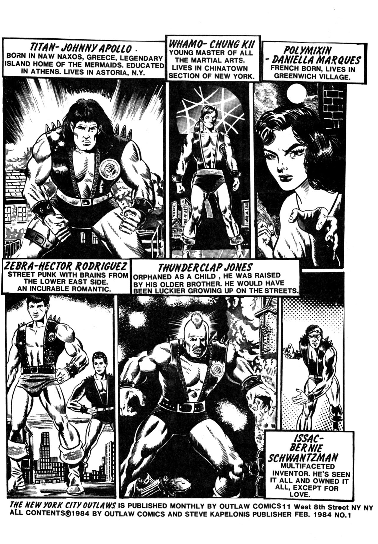 Read online The New York City Outlaws comic -  Issue #1 - 3