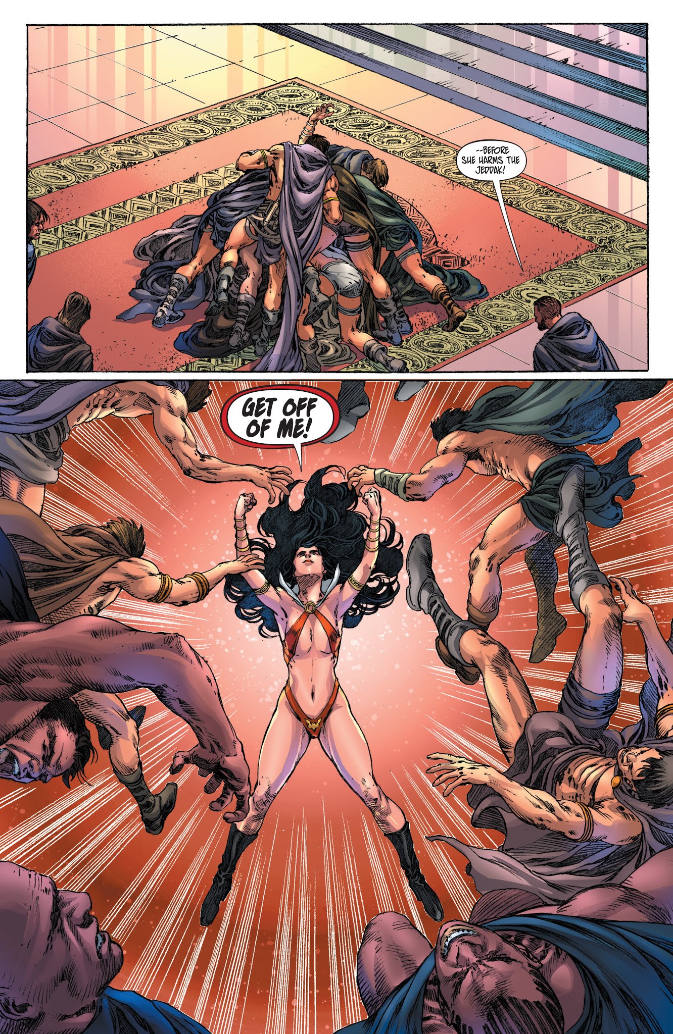 Read online Vampirella/Dejah Thoris comic -  Issue #2 - 10