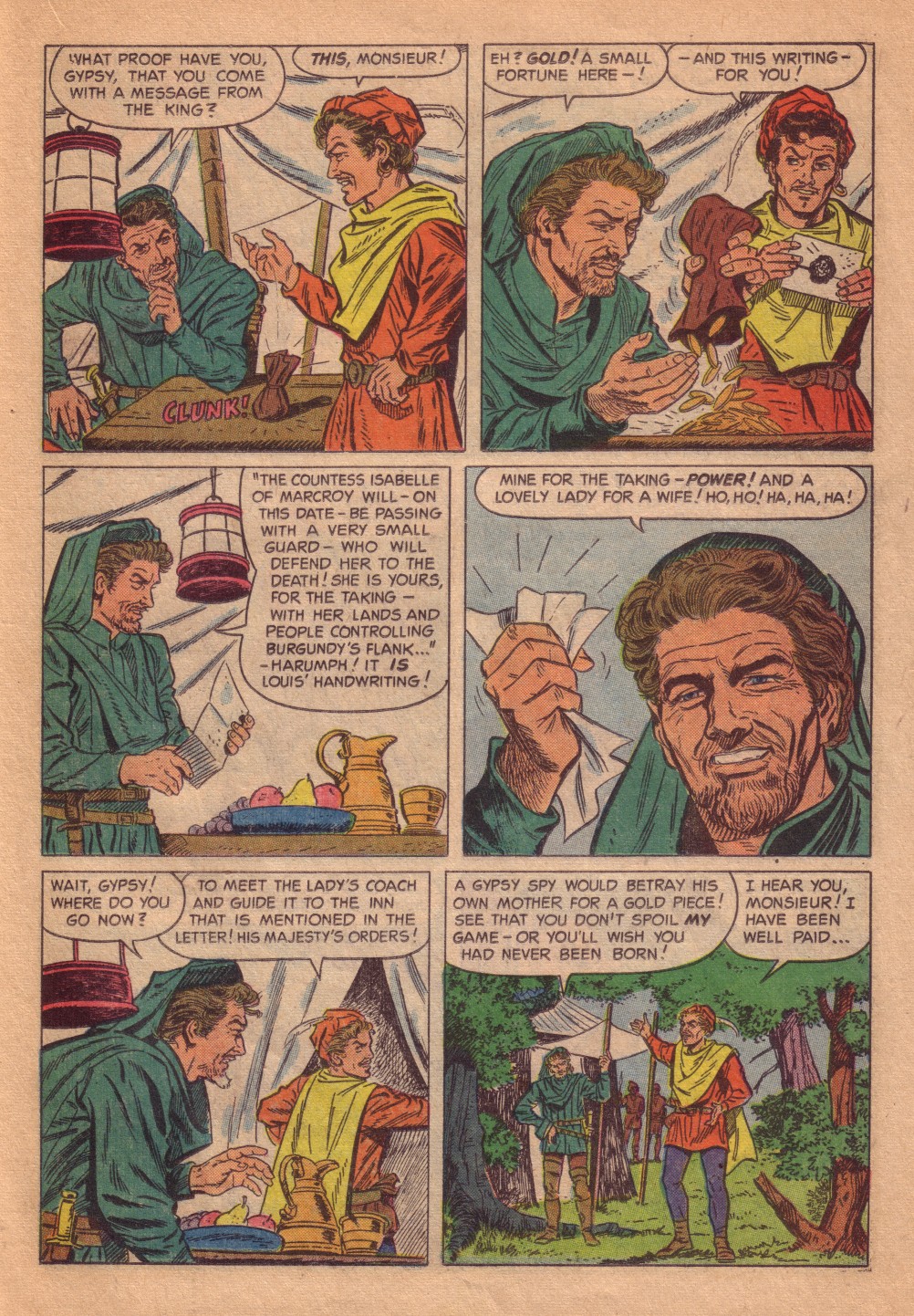 Read online Four Color Comics comic -  Issue #672 - 19