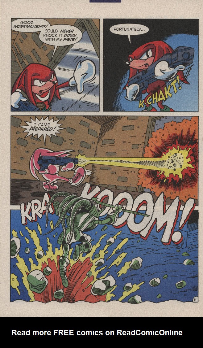 Read online Sonic's Friendly Nemesis, Knuckles comic -  Issue #1 - 16