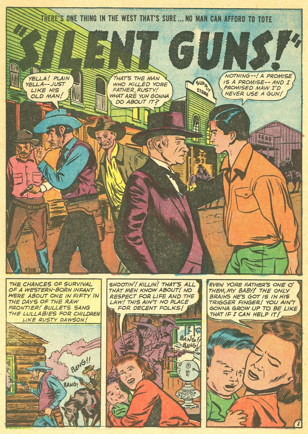 Read online Two Gun Western (1950) comic -  Issue #12 - 22