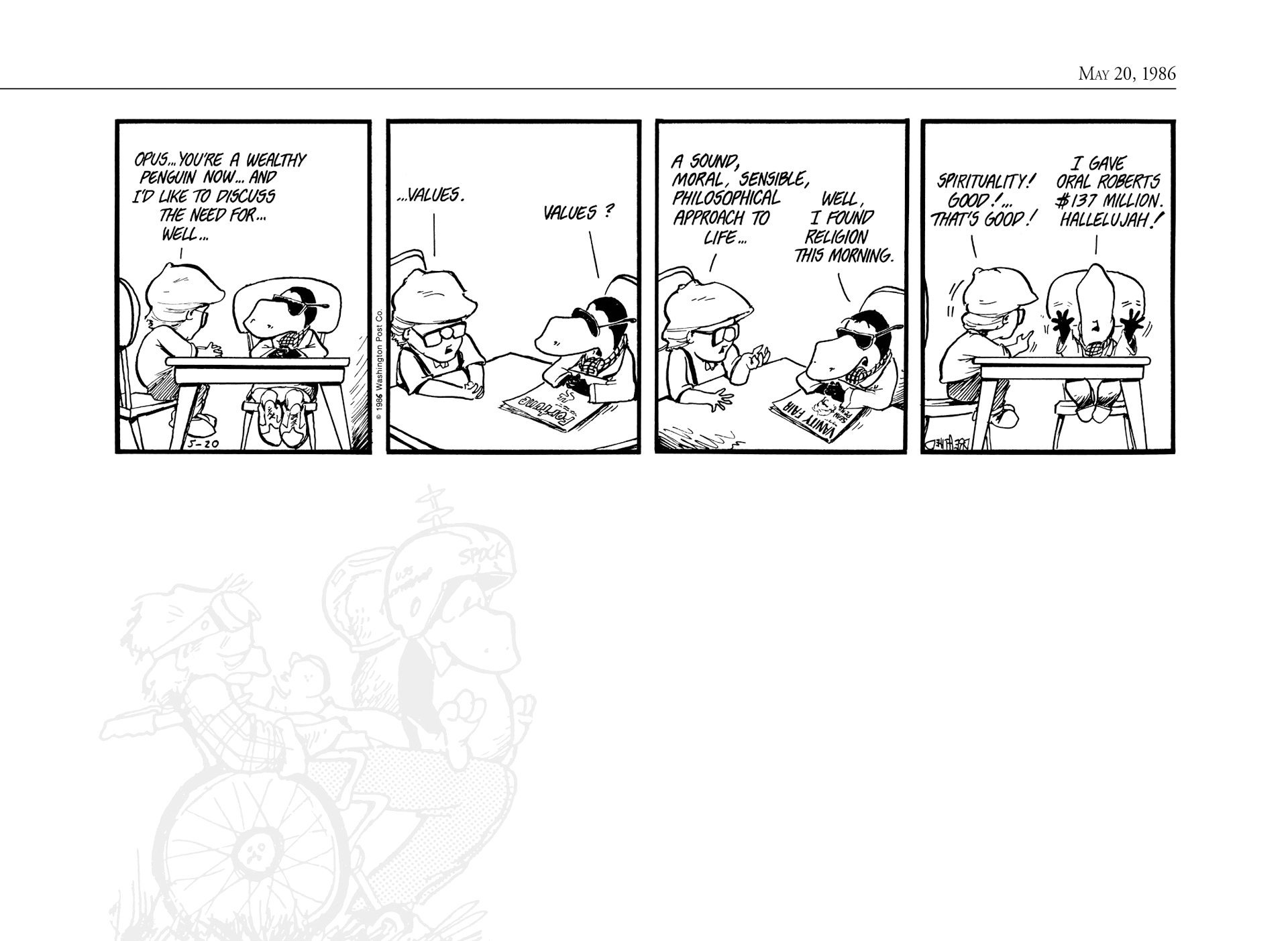 Read online The Bloom County Digital Library comic -  Issue # TPB 6 (Part 1) - 99