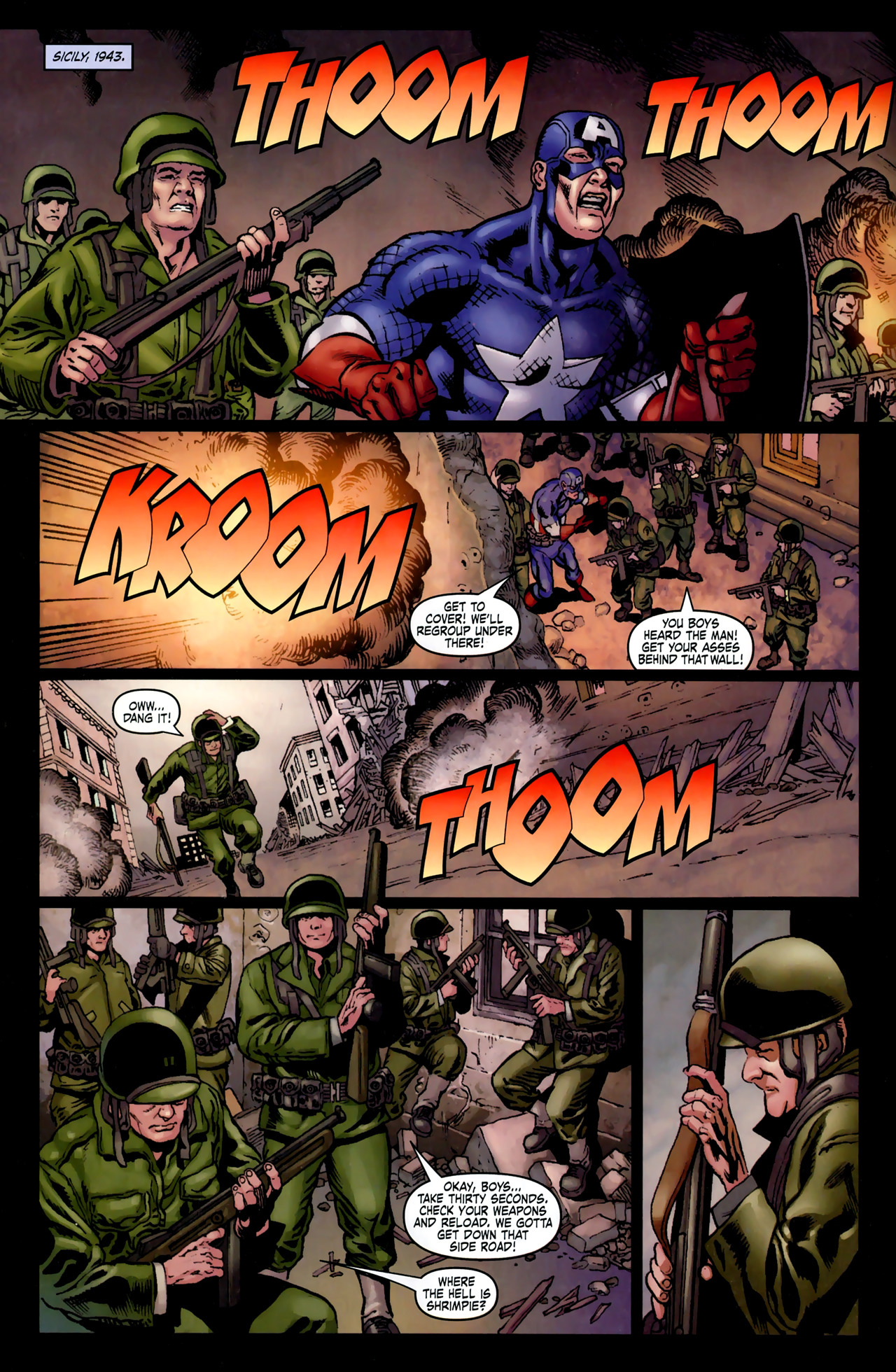 Read online Captain America Theater of War: America the Beautiful comic -  Issue # Full - 12