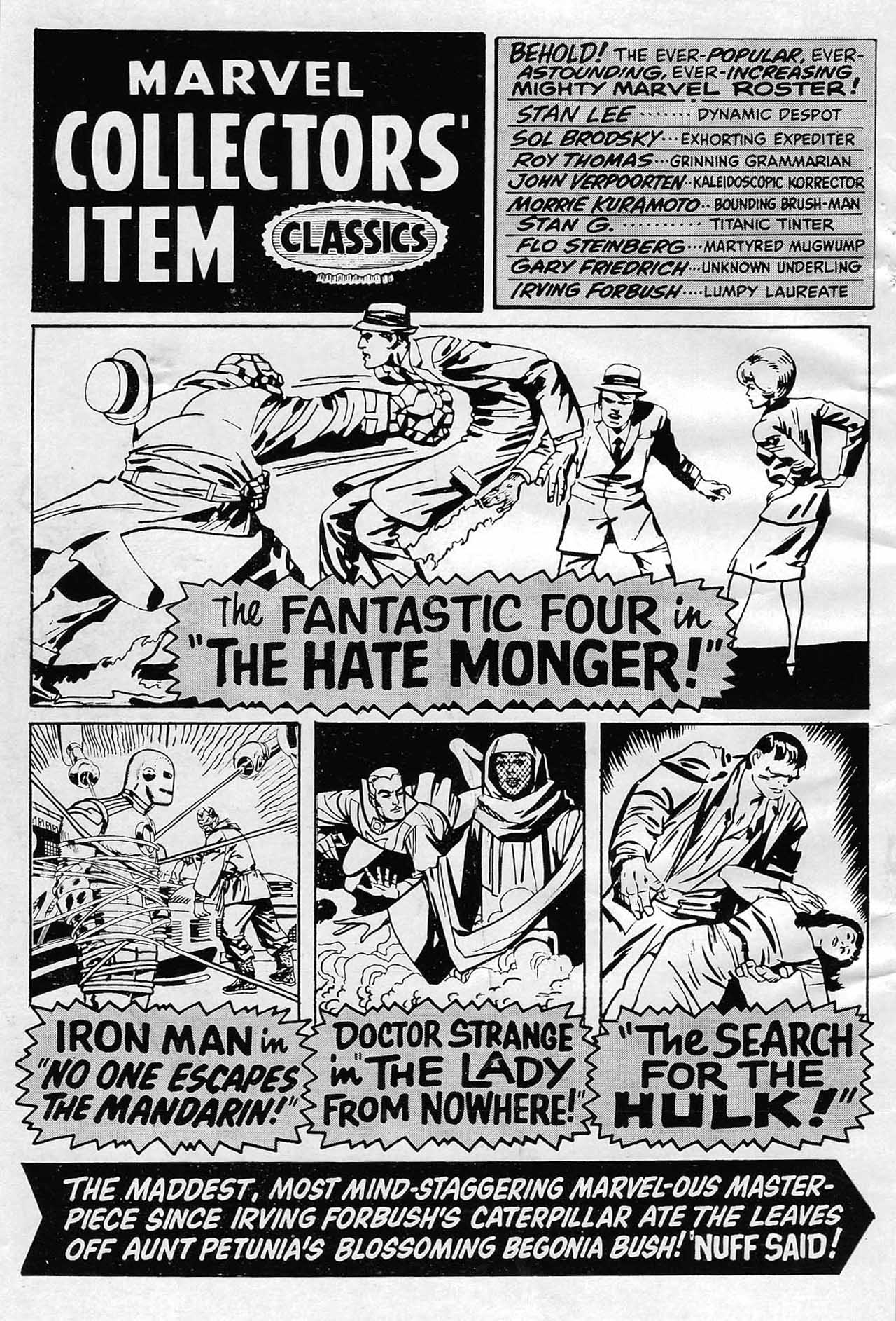 Read online Marvel Collectors' Item Classics comic -  Issue #15 - 2